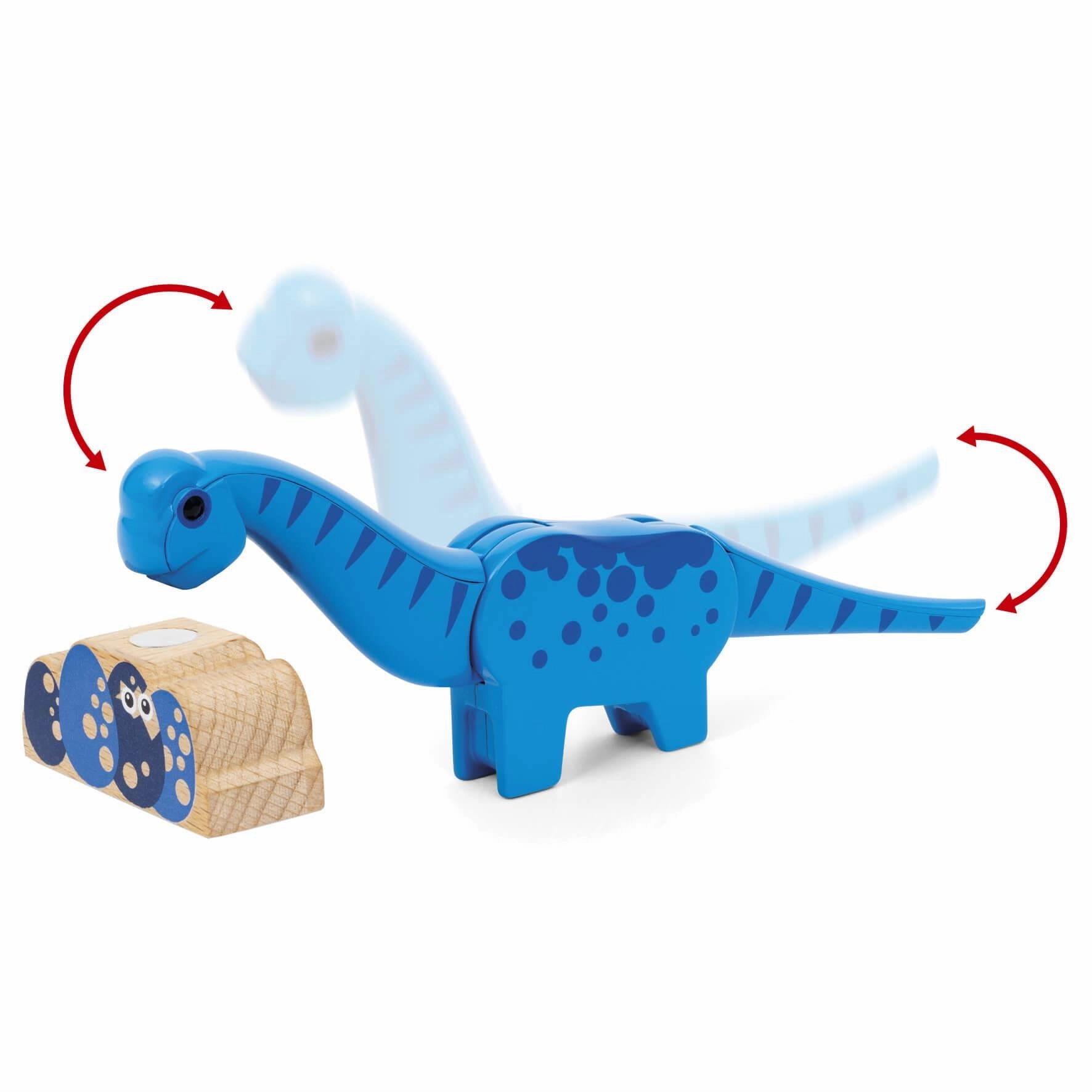 Brio World 36096 Dinosaur Battery Powered Train Playset for Age 3 & Up