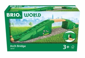 Brio World 36107 Arch Bridge Train Track Accessory for Ages 3 and Up