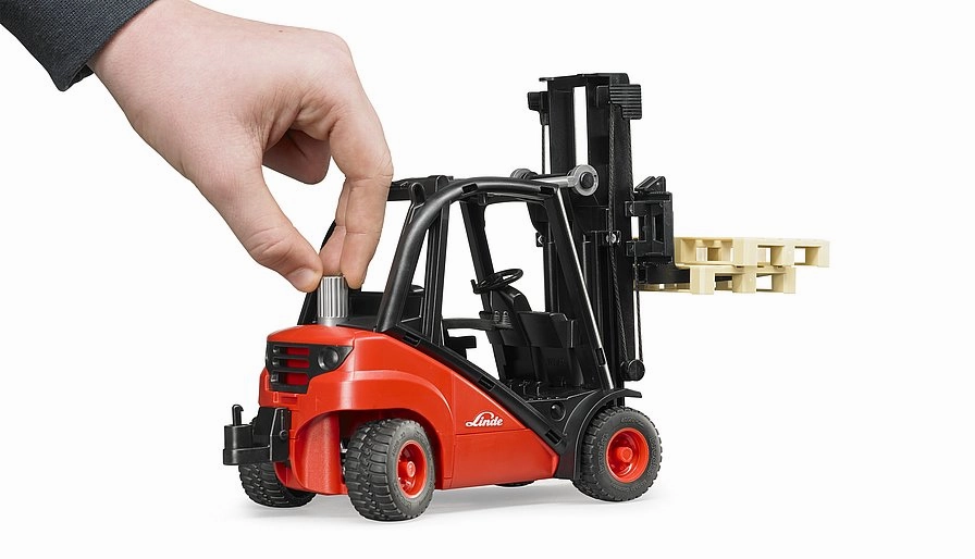 Bruder Compact Construction Vehicle - Linde H30D Fork Lift