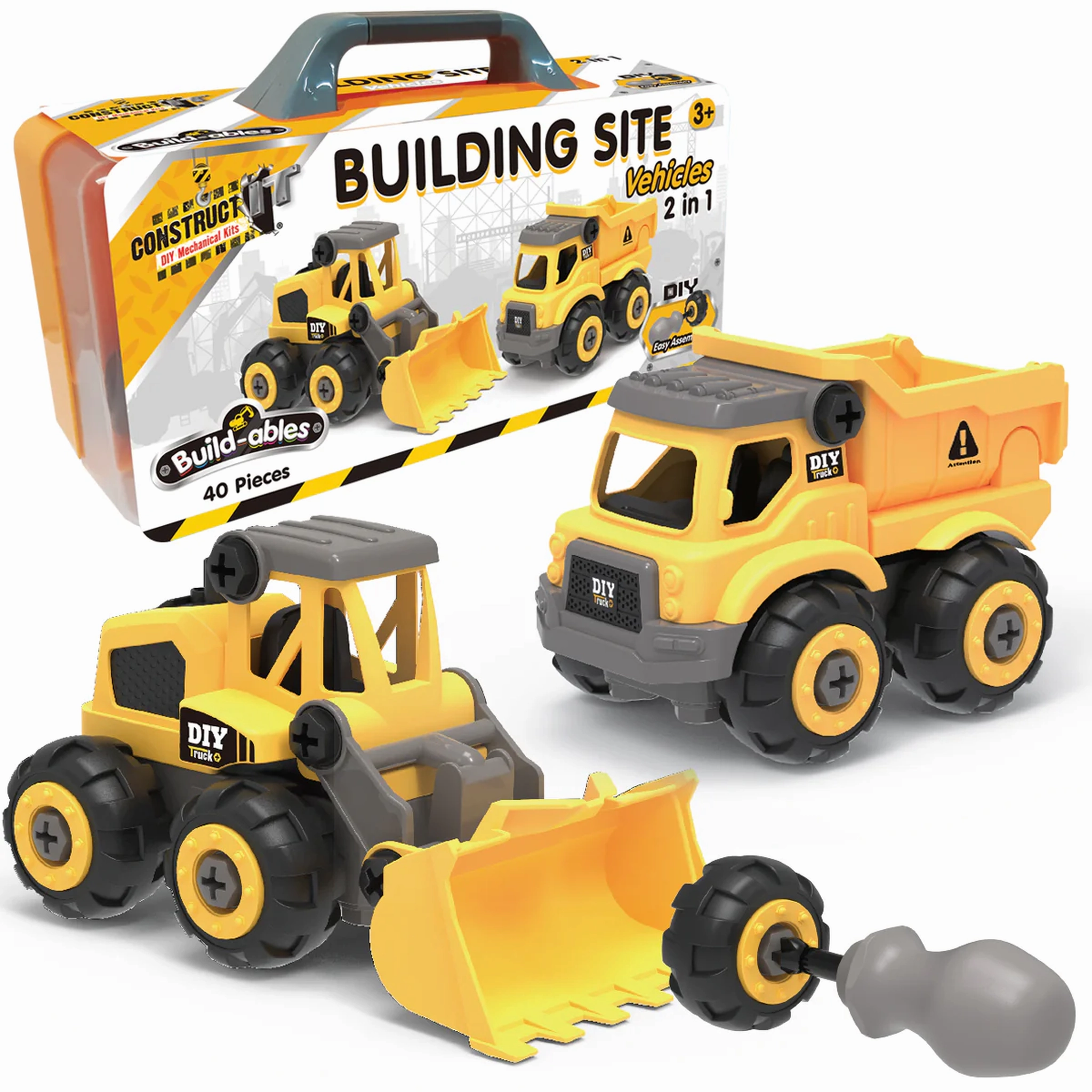 Build-ables - Building Site Vehicles 2 in 1