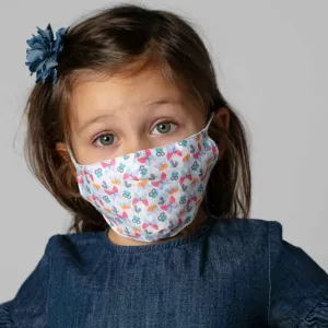 Butterflies Pink Reusable Cotton Kids Mask