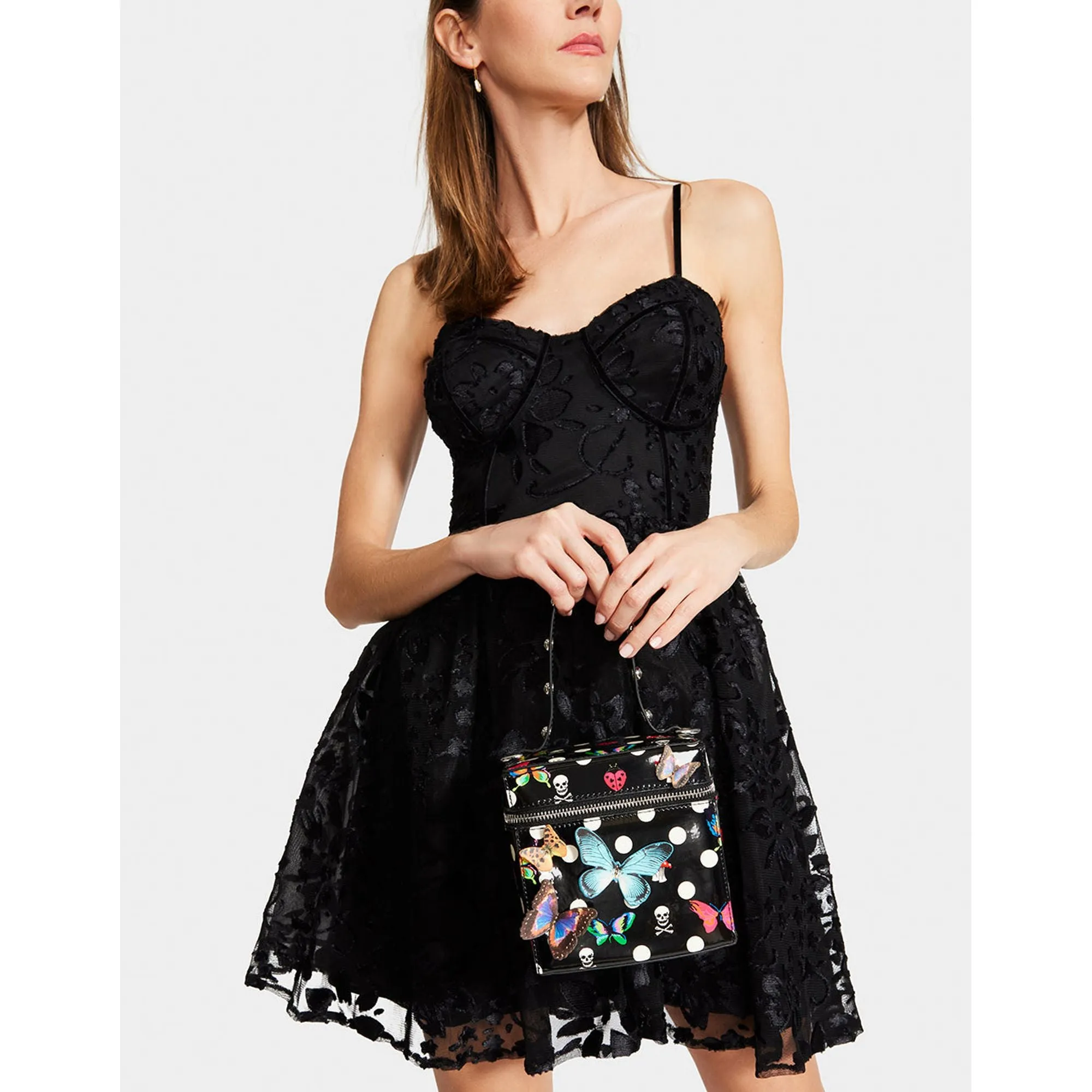 Butterfly Box Bag Dots Betsey Johnson Jewelry