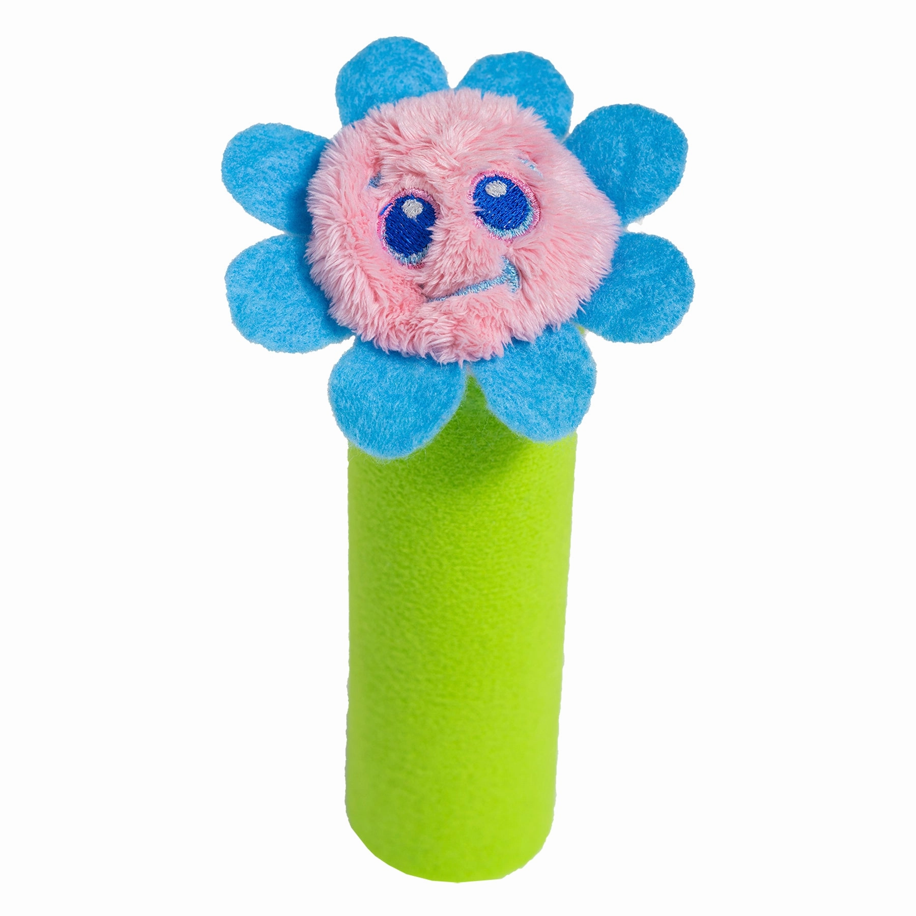 Calm Caterpillar Bloomie: Dual-Sided Flower & Candle Breathing Toy