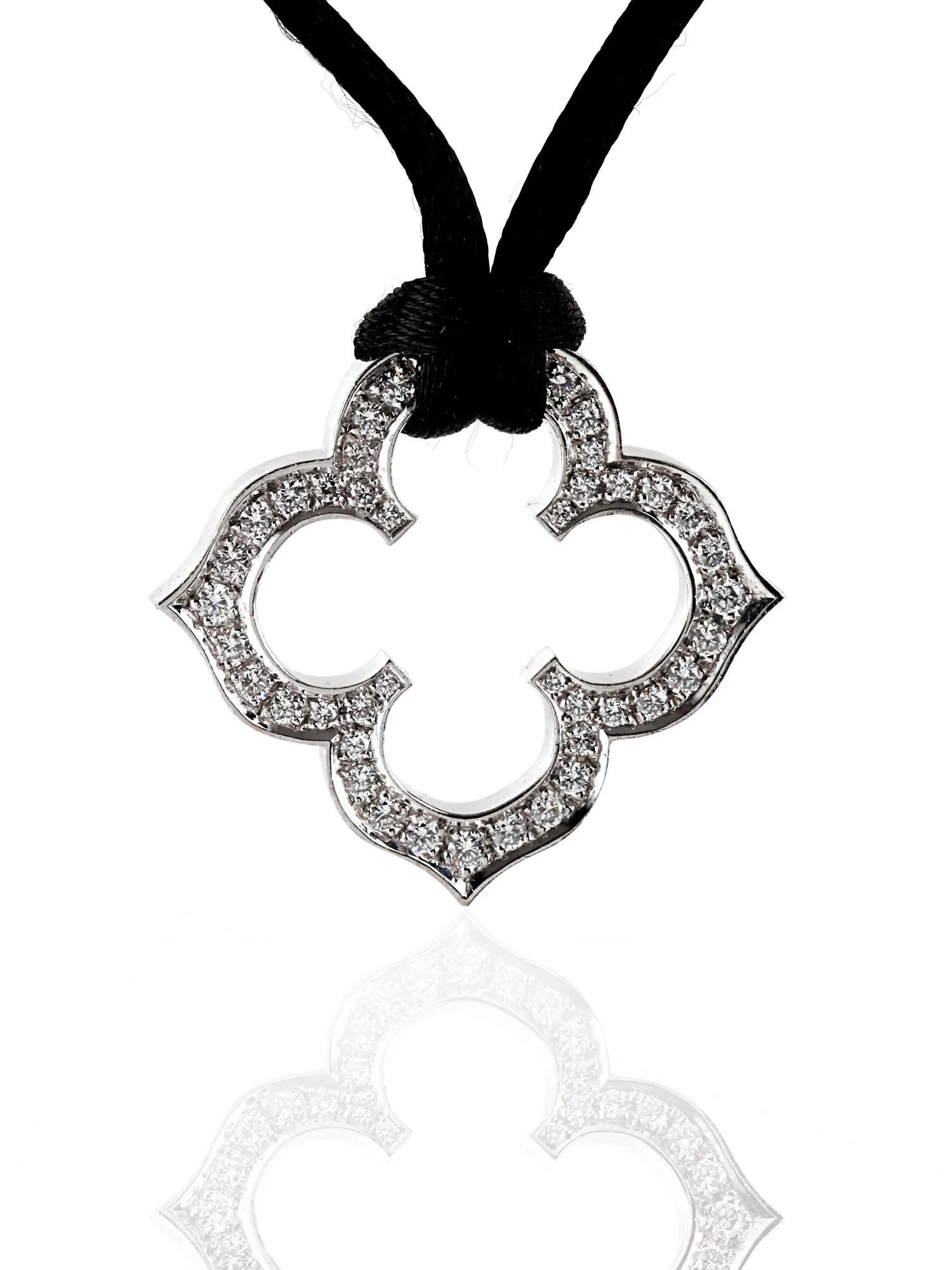 Cartier Diamond Necklace 18k White Gold Cartier Jewelry