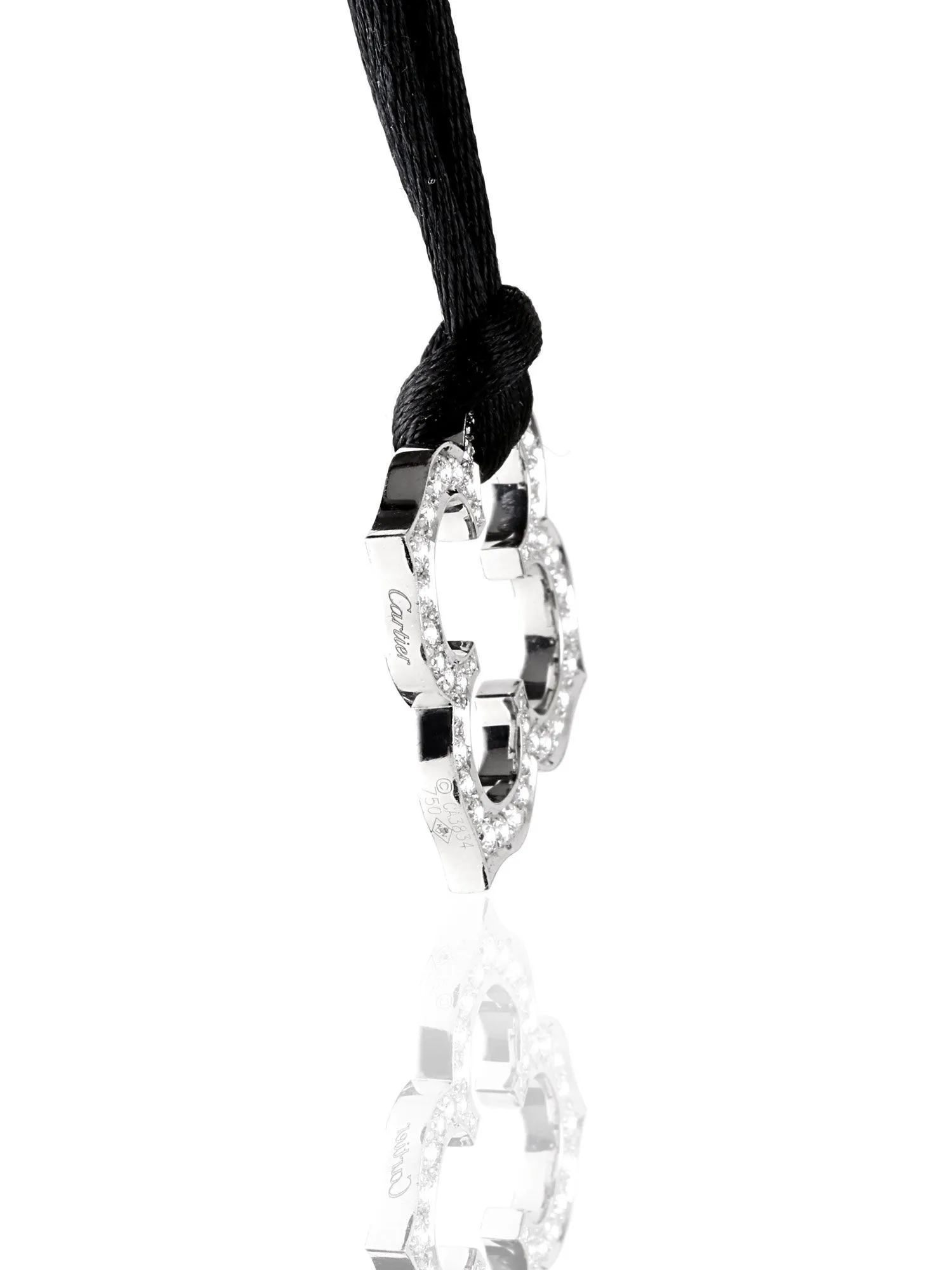 Cartier Diamond Necklace 18k White Gold Cartier Jewelry