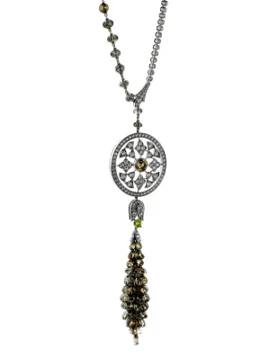 Cartier Diamond Surya Platinum Necklace Cartier Jewelry