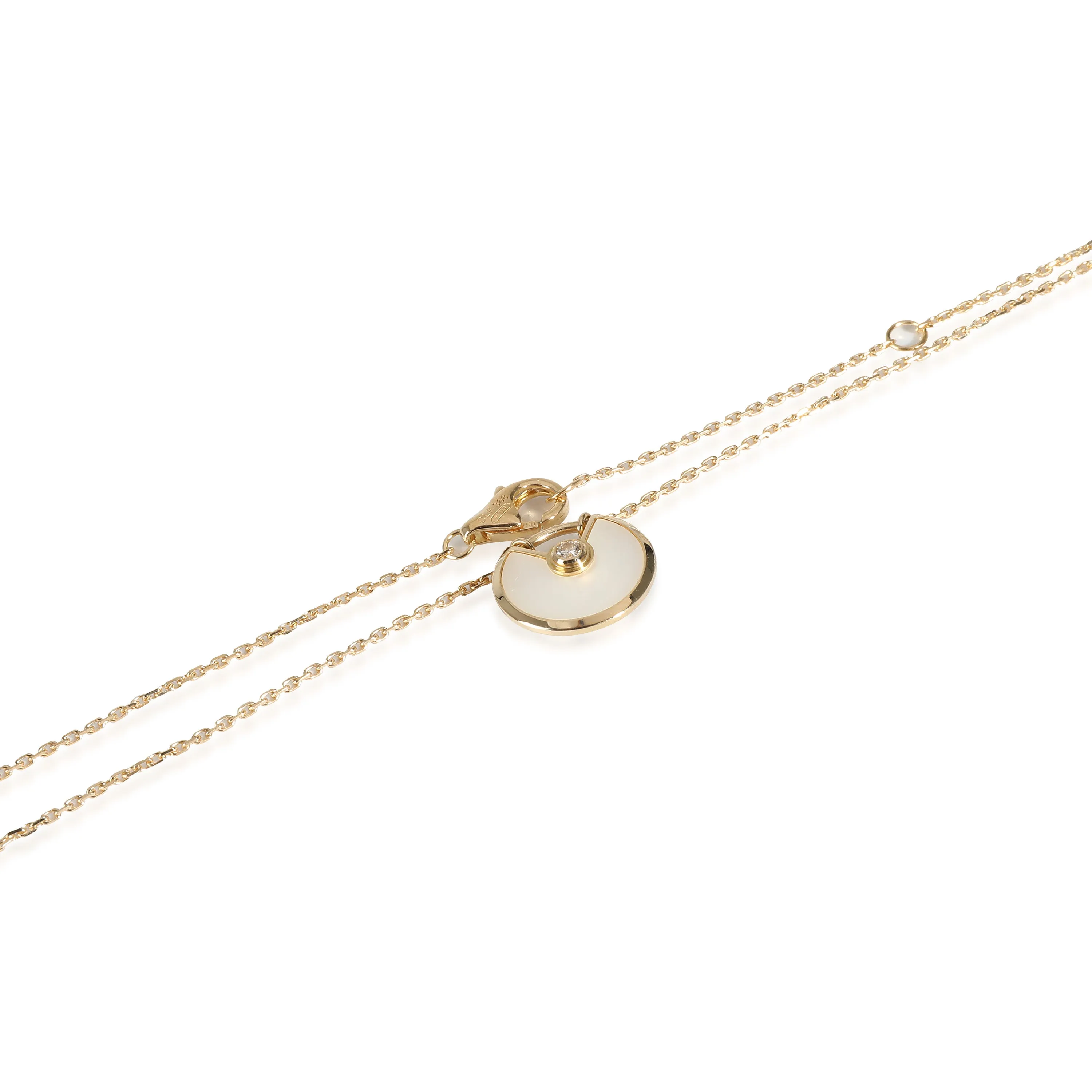 Cartier Jewelry Amulette De Cartier Necklace, XS Model (Yellow Gold)