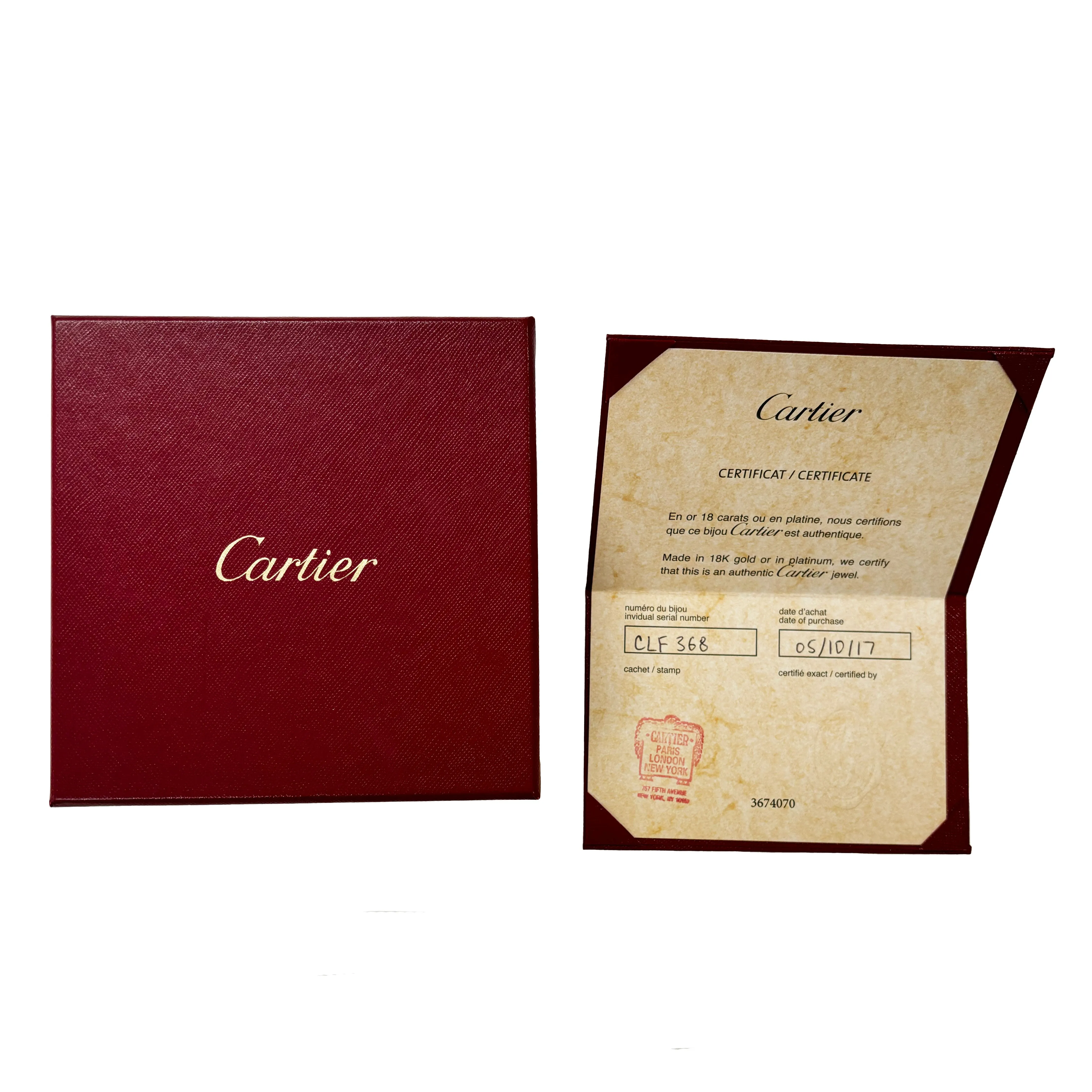 Cartier Jewelry Amulette de Cartier Necklace, XS Model