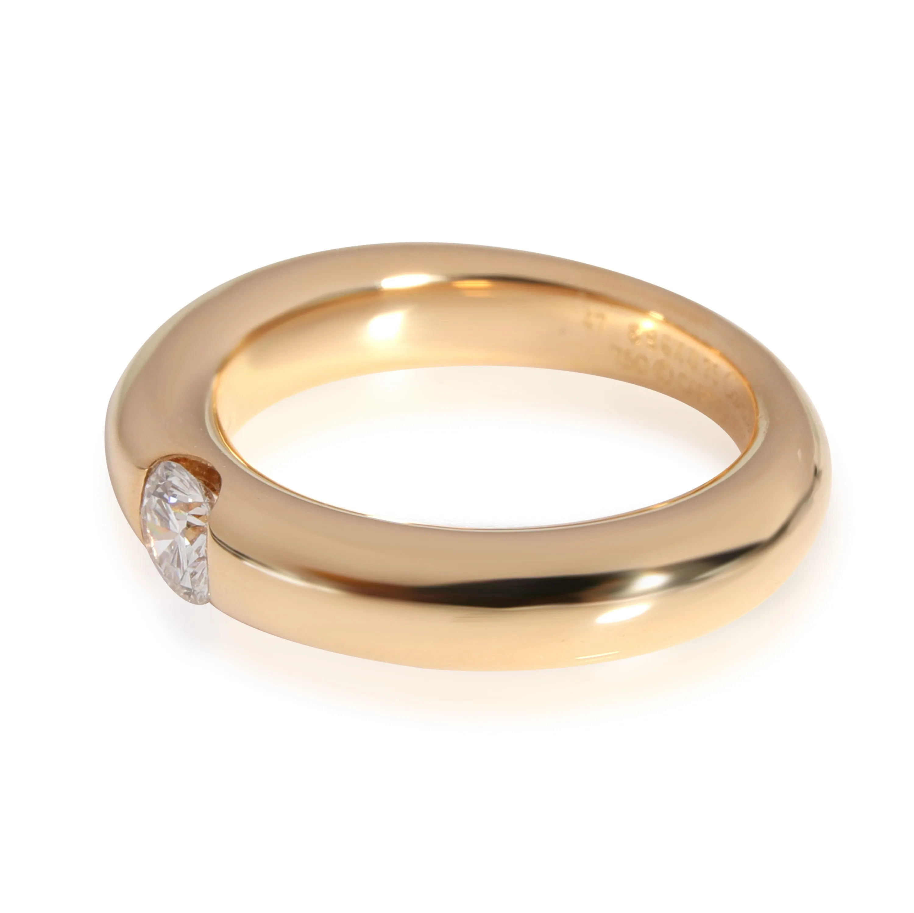 Cartier Jewelry Cartier Ellipse Diamond Ring in 18K Yellow Gold E-F VS1 0.25 CTW