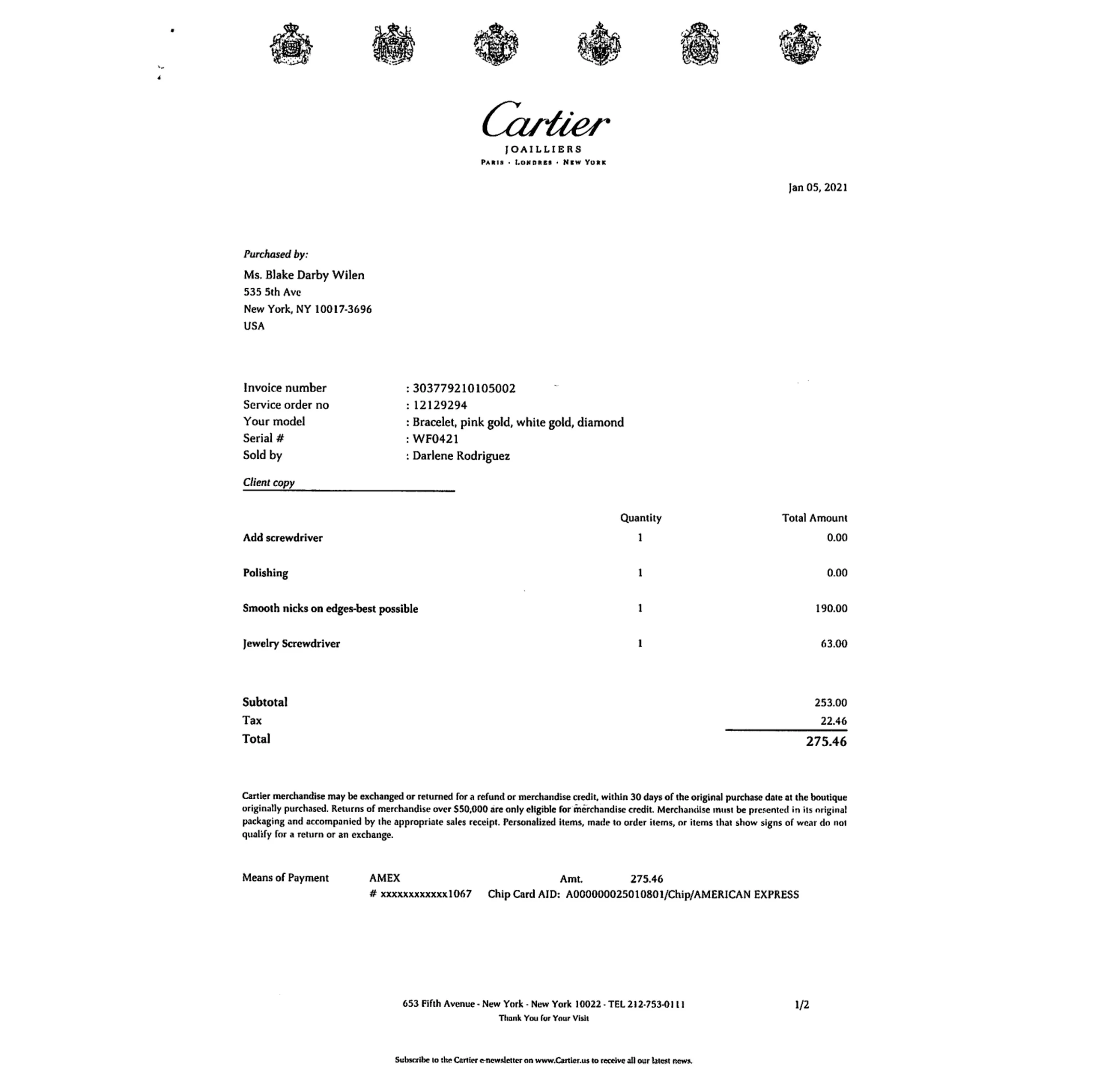 Cartier Jewelry Cartier Joined Love Bracelet in 18KT Rose Gold & White Gold 0.75 CTW