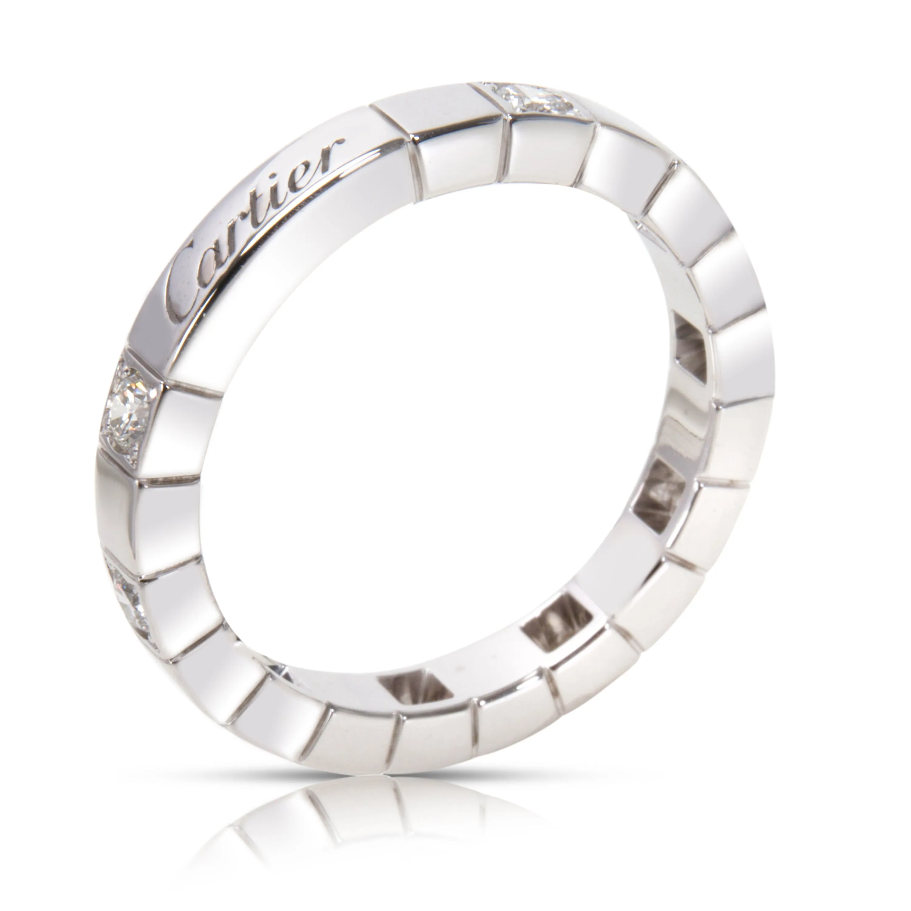 Cartier Jewelry Cartier Lanieres Diamond Band in 18KT White Gold