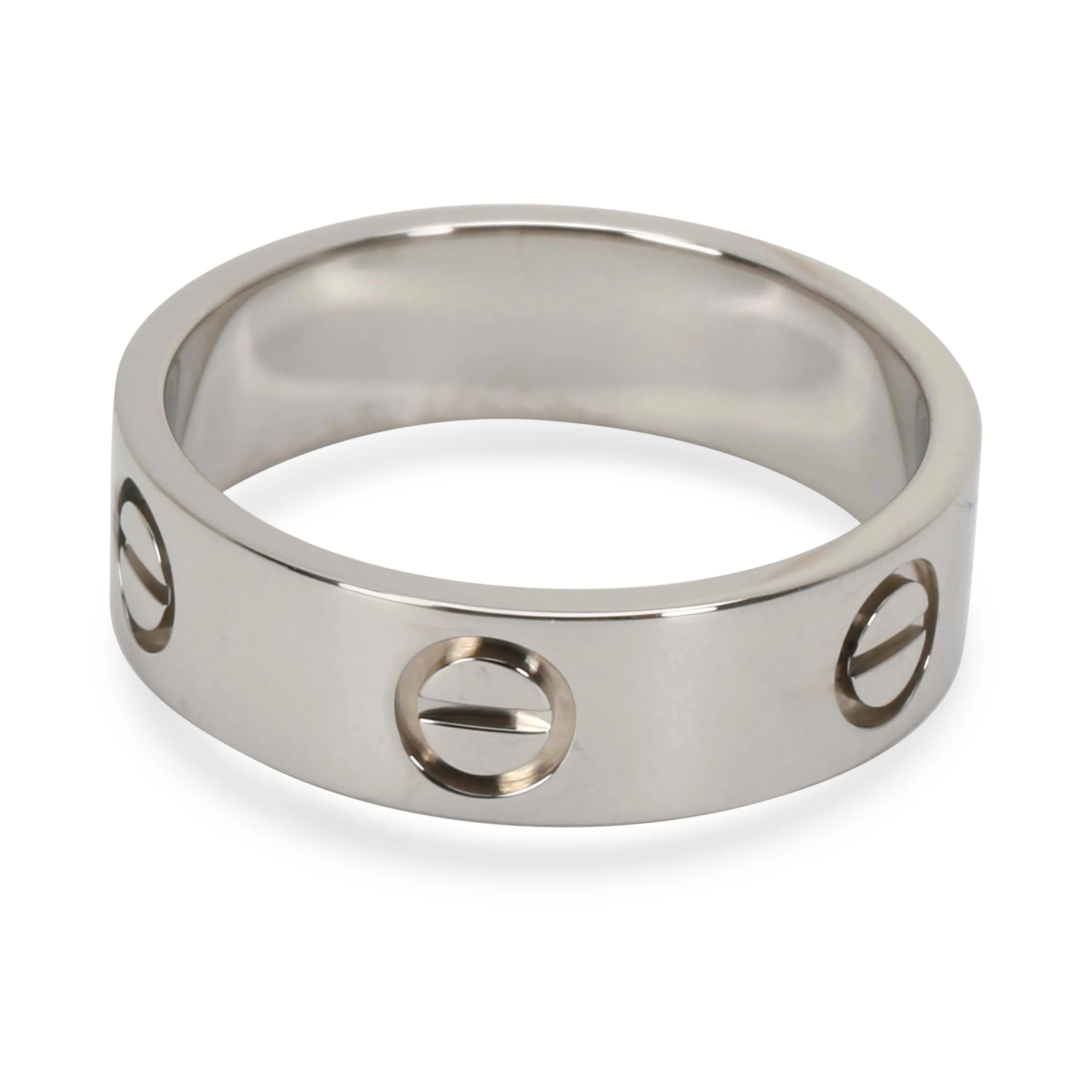 Cartier Jewelry Cartier Love Band in Platinum (Size 54)