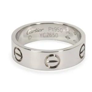 Cartier Jewelry Cartier Love Band in Platinum (Size 54)