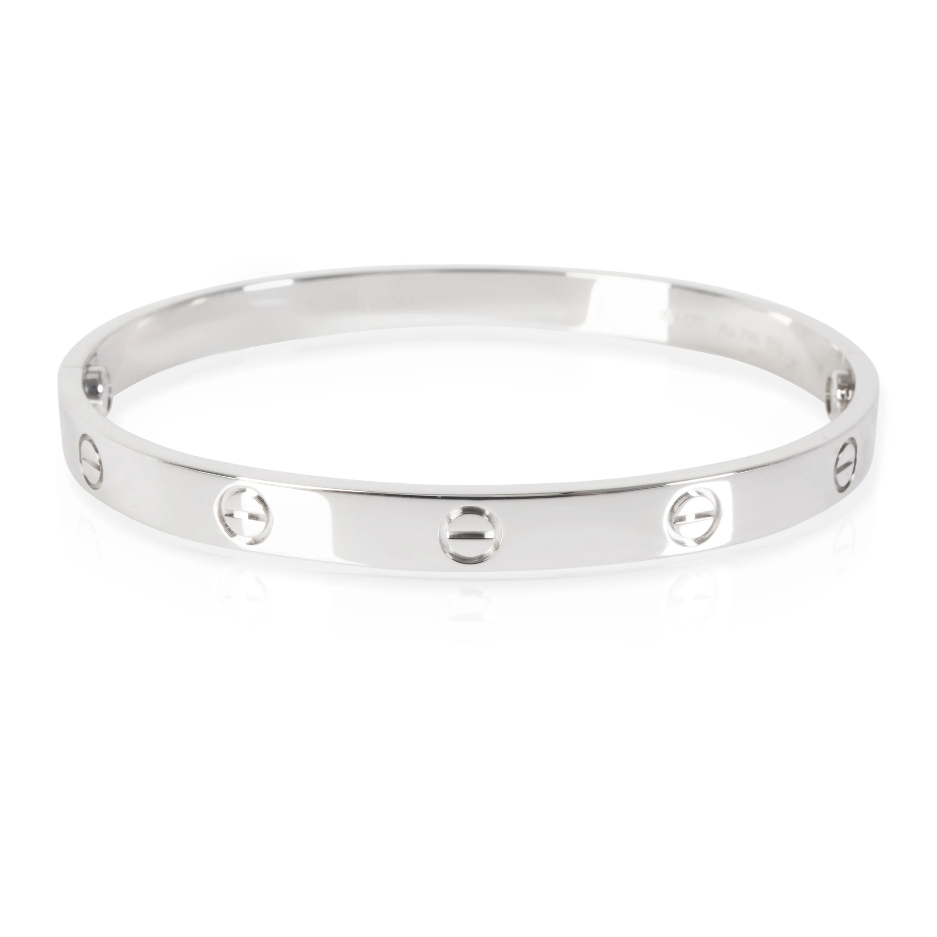 Cartier Jewelry Cartier Love Bangle in 18K White Gold