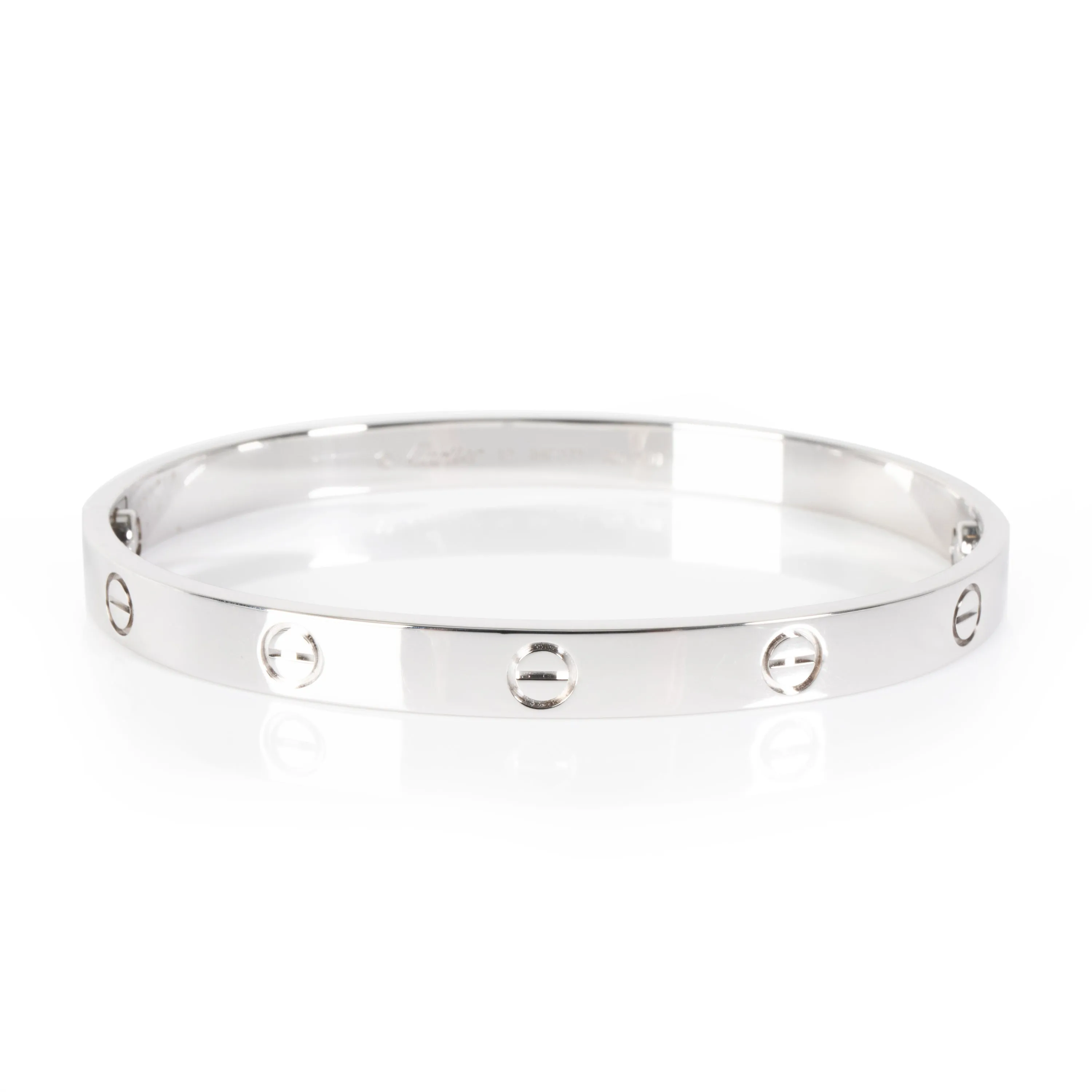 Cartier Jewelry Cartier Love Bangle in 18K White Gold