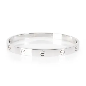 Cartier Jewelry Cartier Love Bangle in 18K White Gold