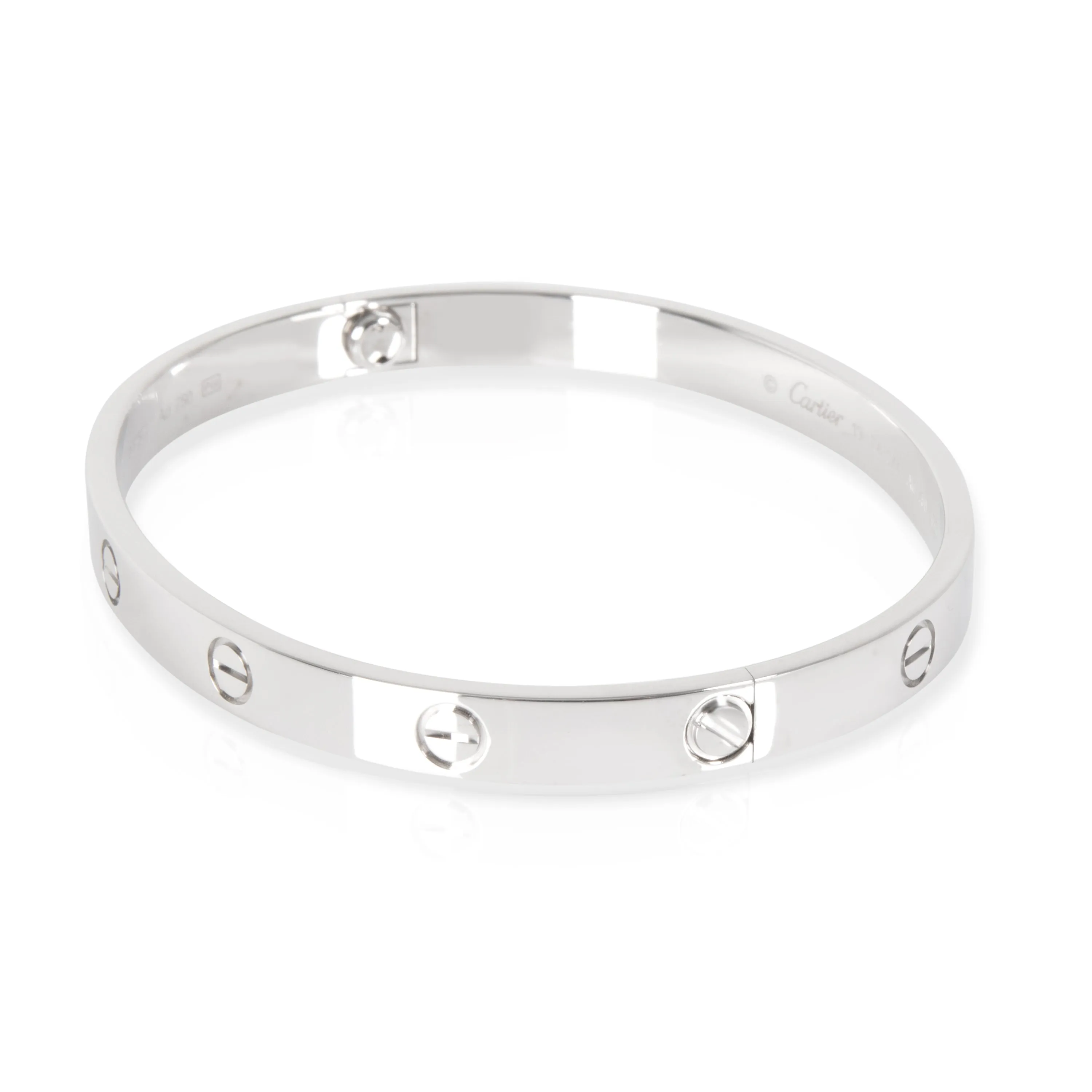Cartier Jewelry Cartier Love Bangle in 18K White Gold