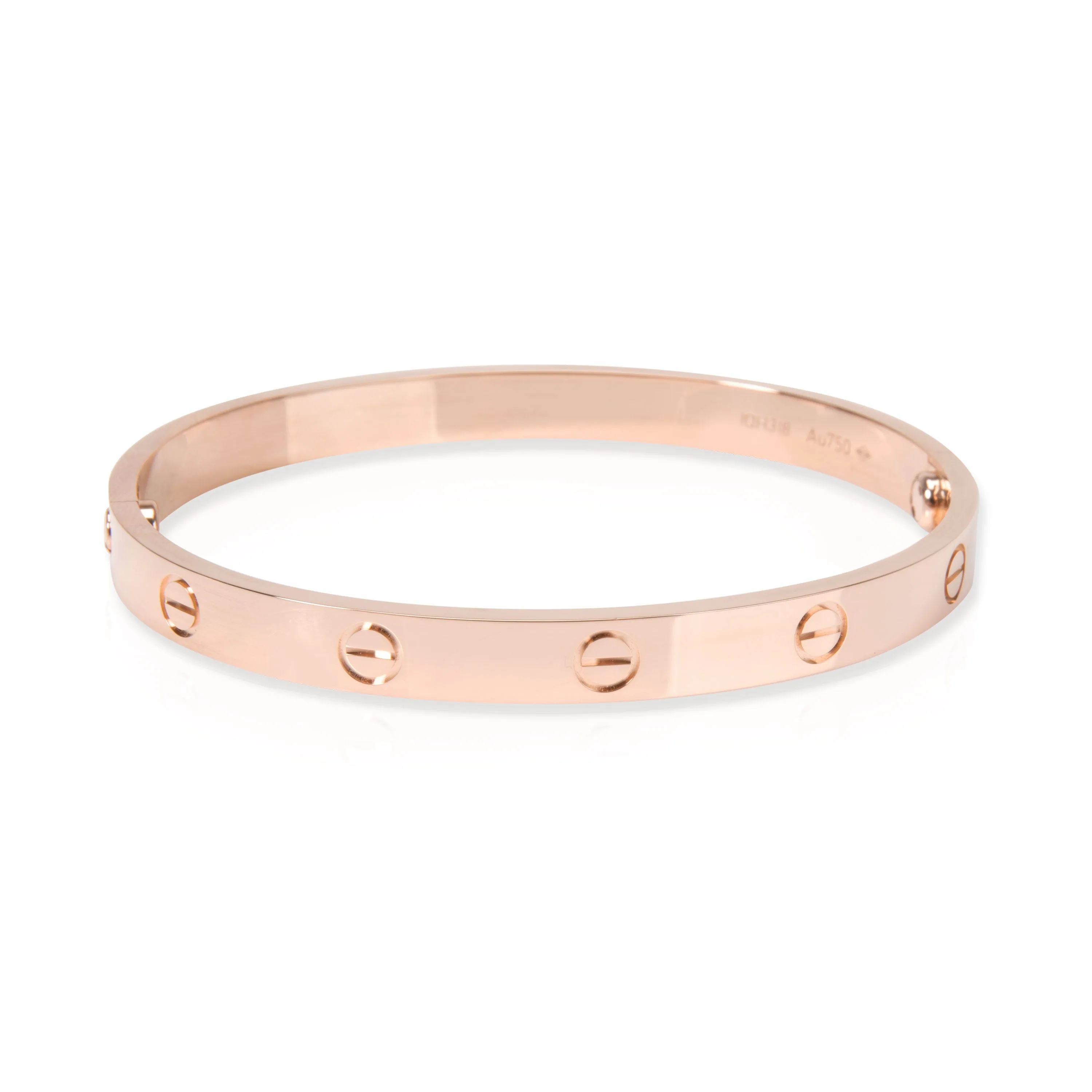 Cartier Jewelry Cartier Love Bracelet in 18K Rose Gold Size 18