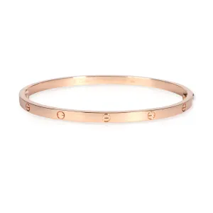 Cartier Jewelry Cartier Love Bracelet in 18K Rose Gold SM
