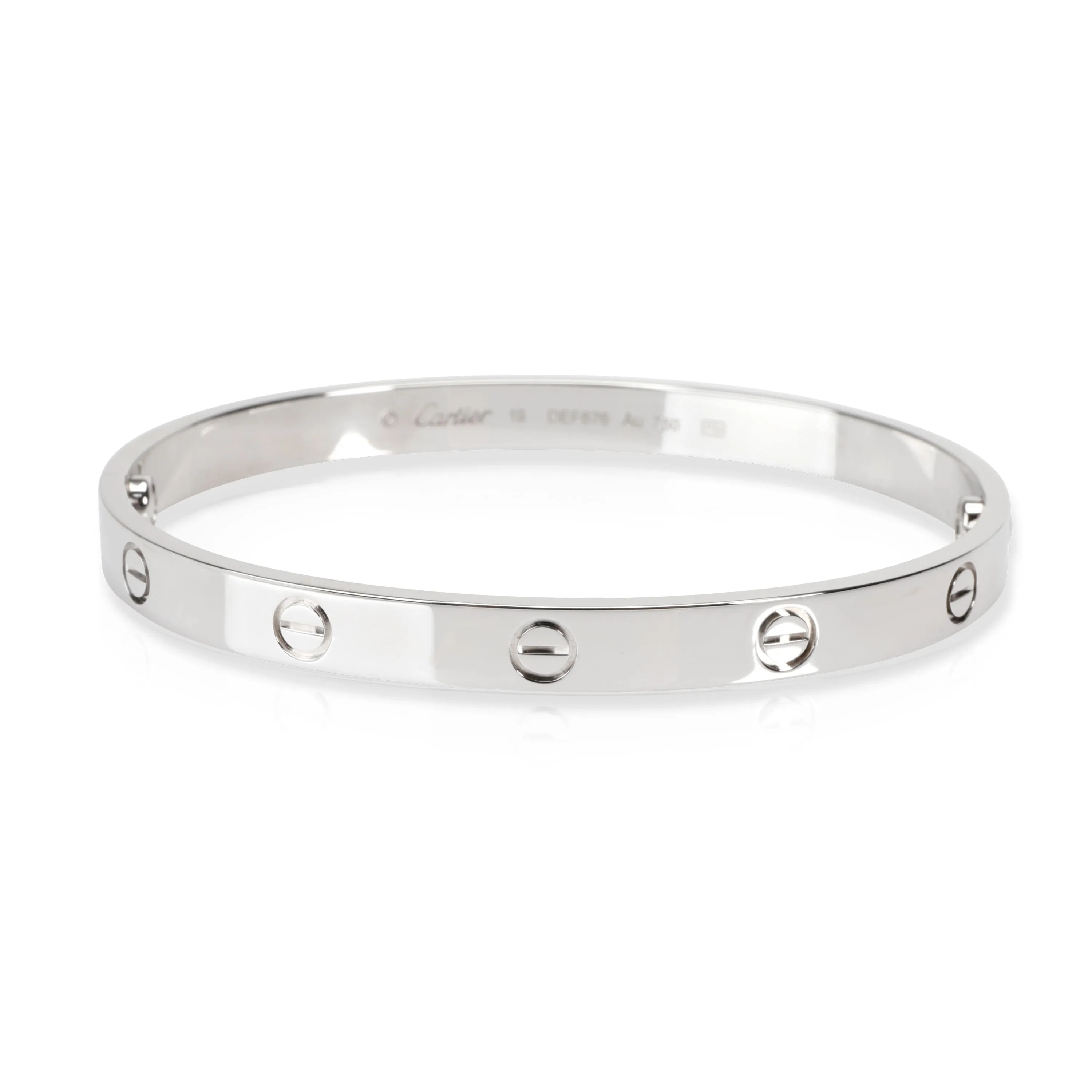 Cartier Jewelry Cartier Love Bracelet in 18K White Gold
