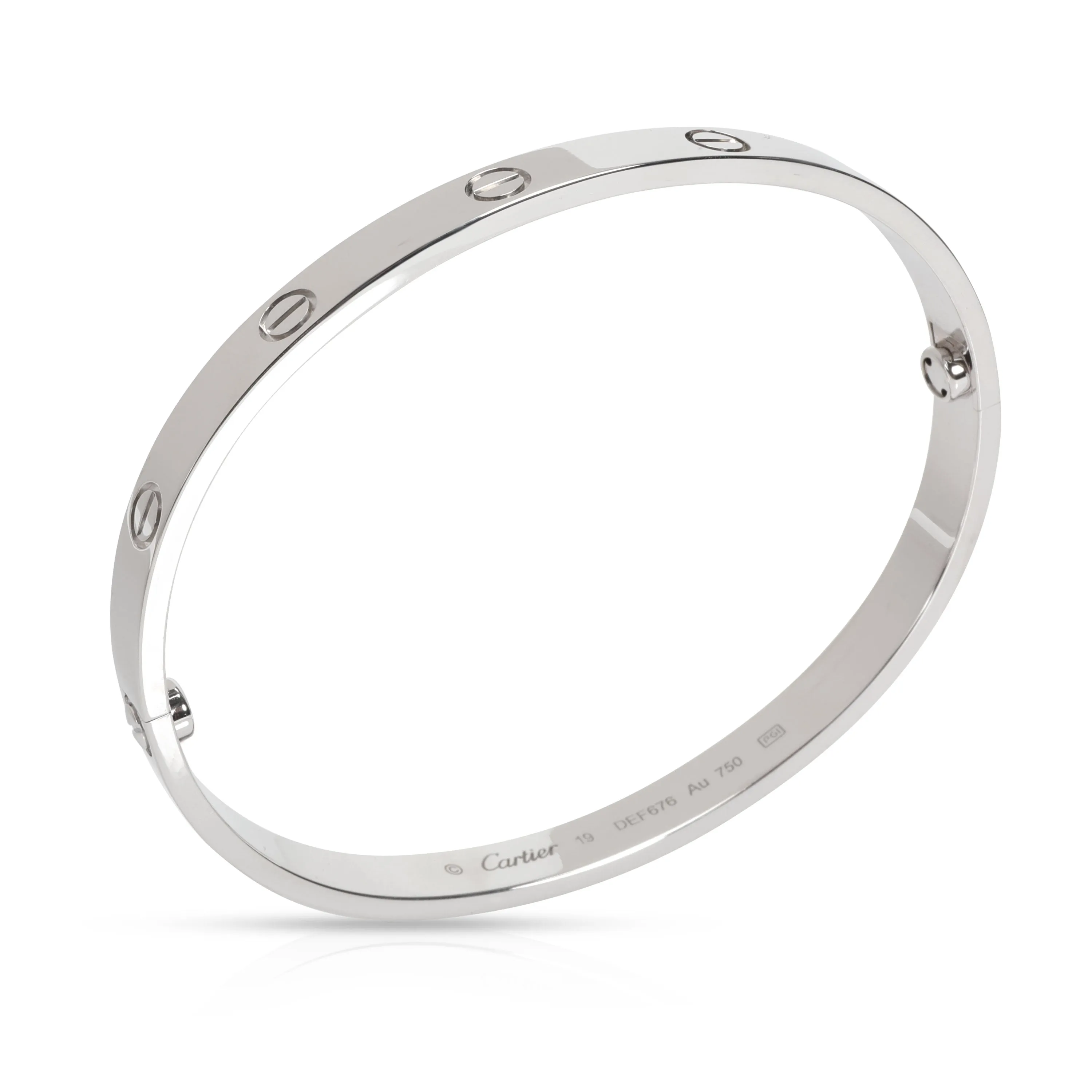 Cartier Jewelry Cartier Love Bracelet in 18K White Gold