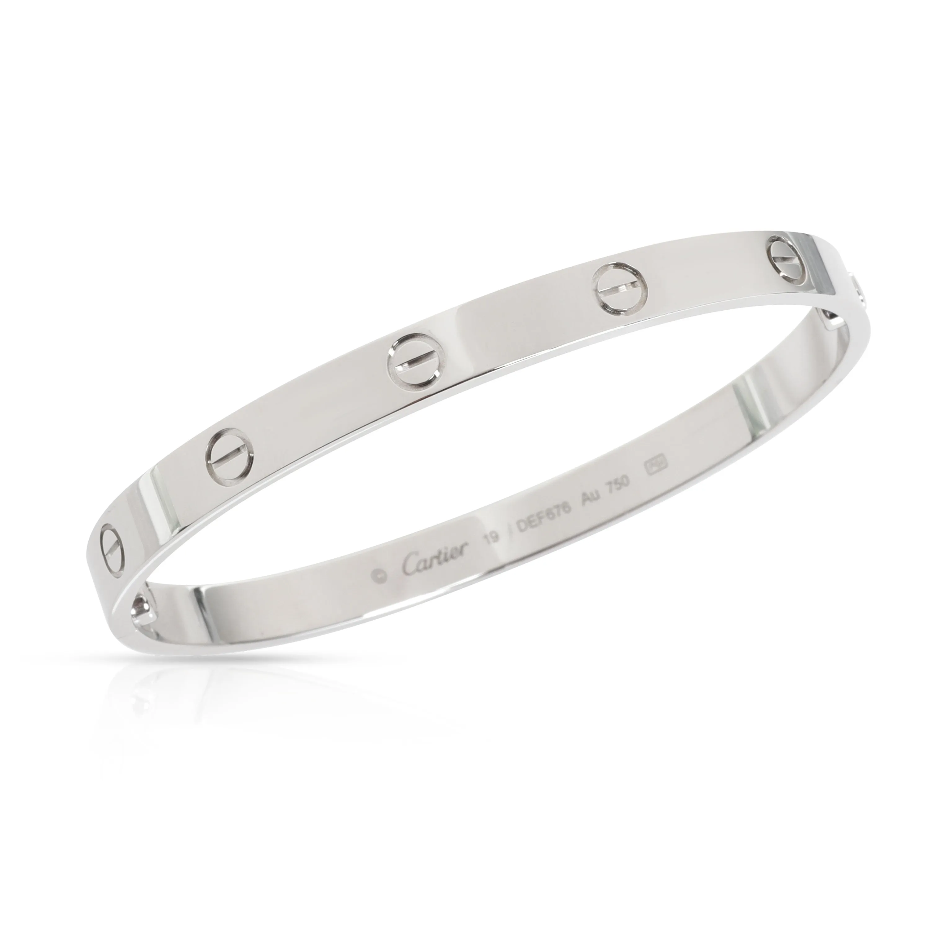 Cartier Jewelry Cartier Love Bracelet in 18K White Gold