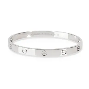 Cartier Jewelry Cartier Love Bracelet in 18K White Gold