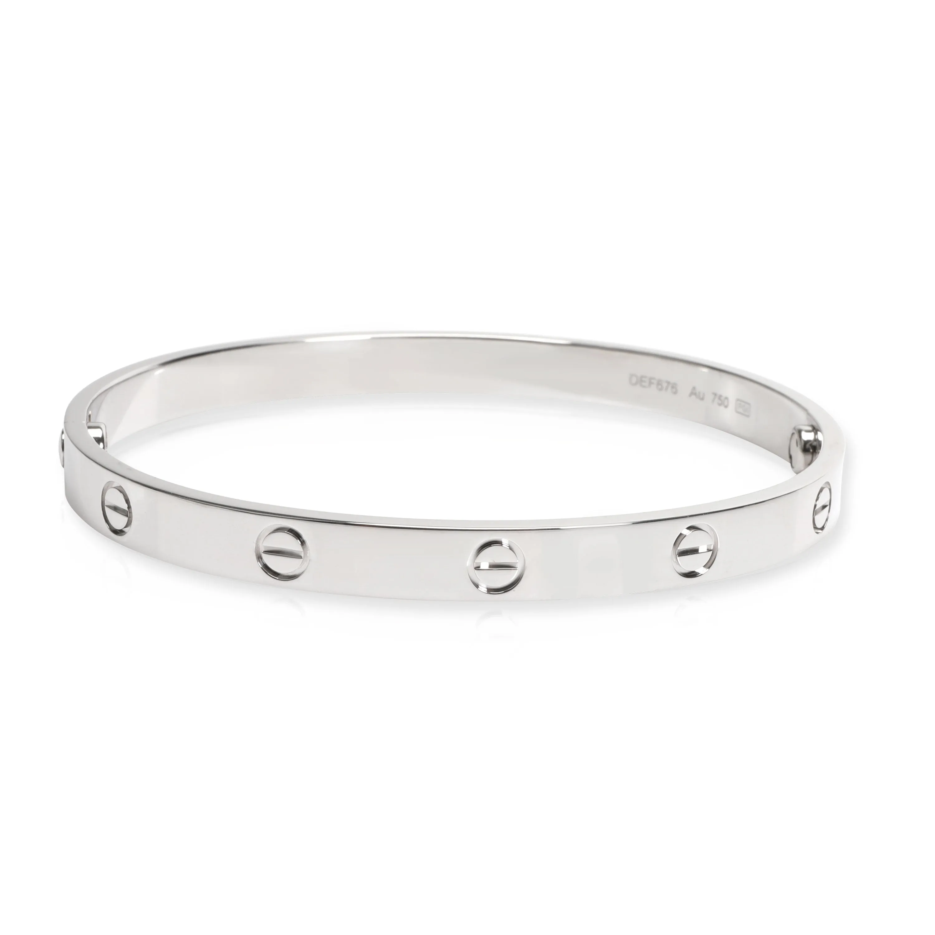 Cartier Jewelry Cartier Love Bracelet in 18K White Gold