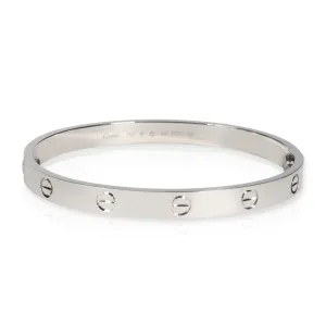 Cartier Jewelry Cartier Love Bracelet in 18K White Gold