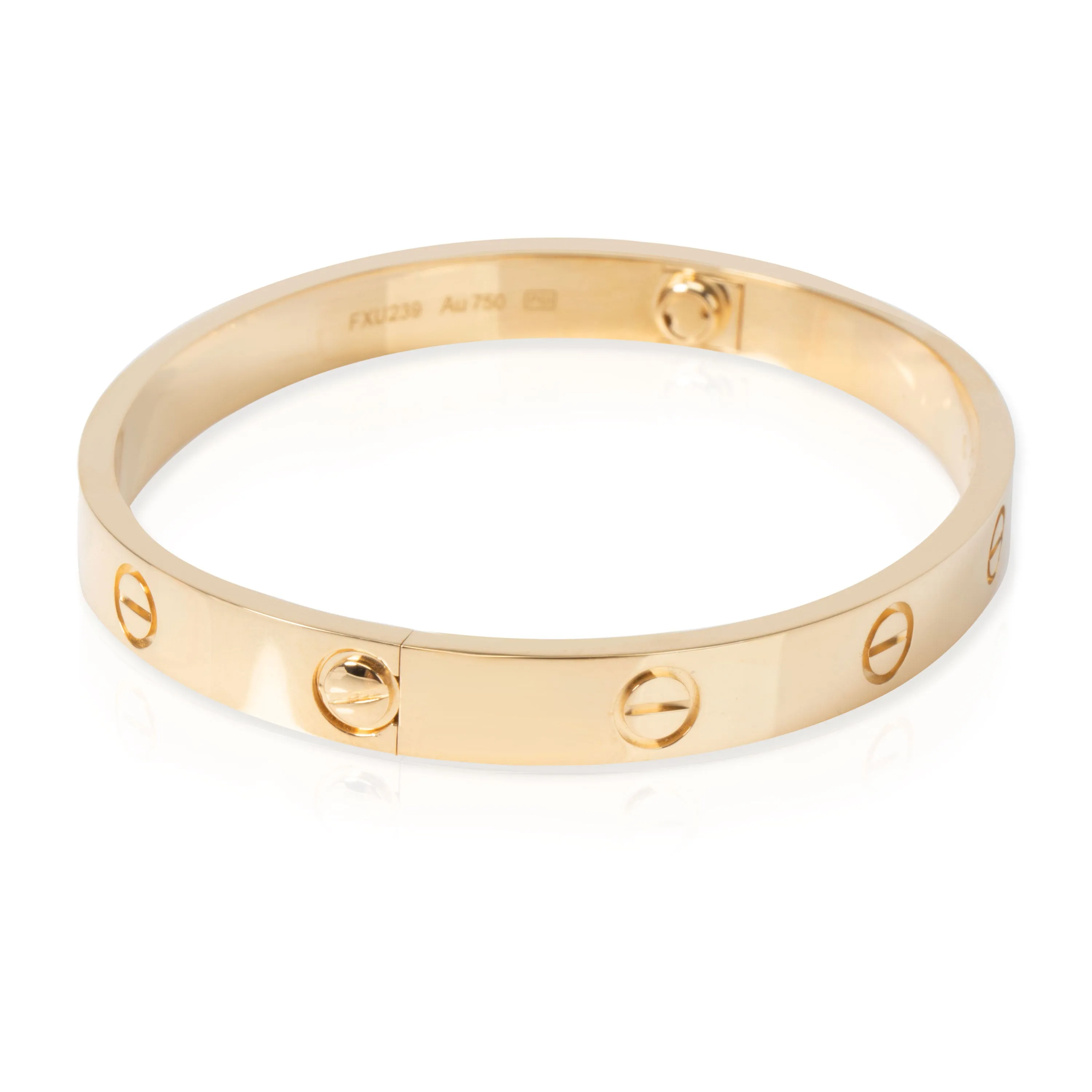 Cartier Jewelry Cartier Love Bracelet in 18K Yellow Gold Size 17