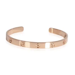 Cartier Jewelry Cartier Love Cuff Bangle in 18K Rose Gold