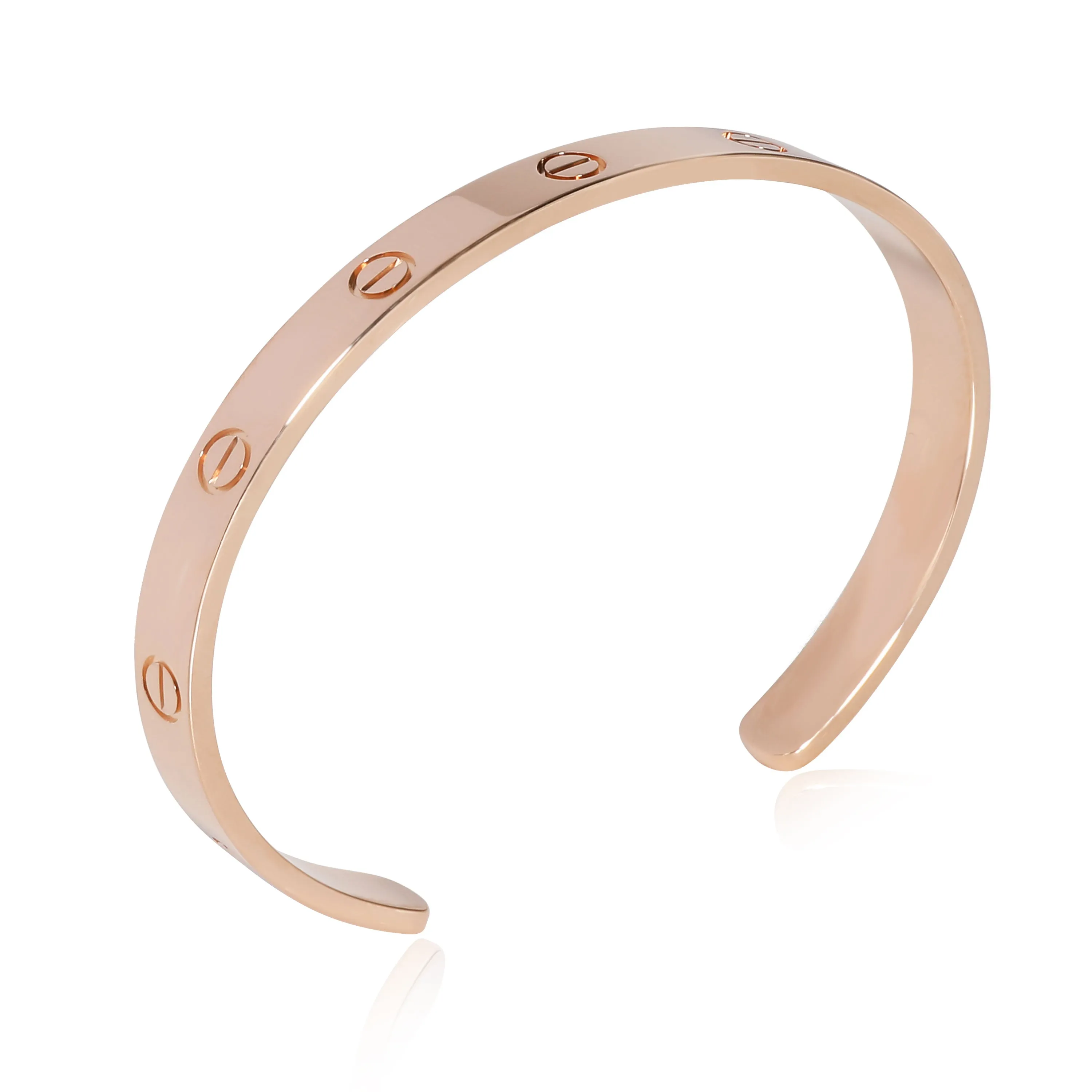 Cartier Jewelry Cartier Love Cuff Bangle in 18K Rose Gold