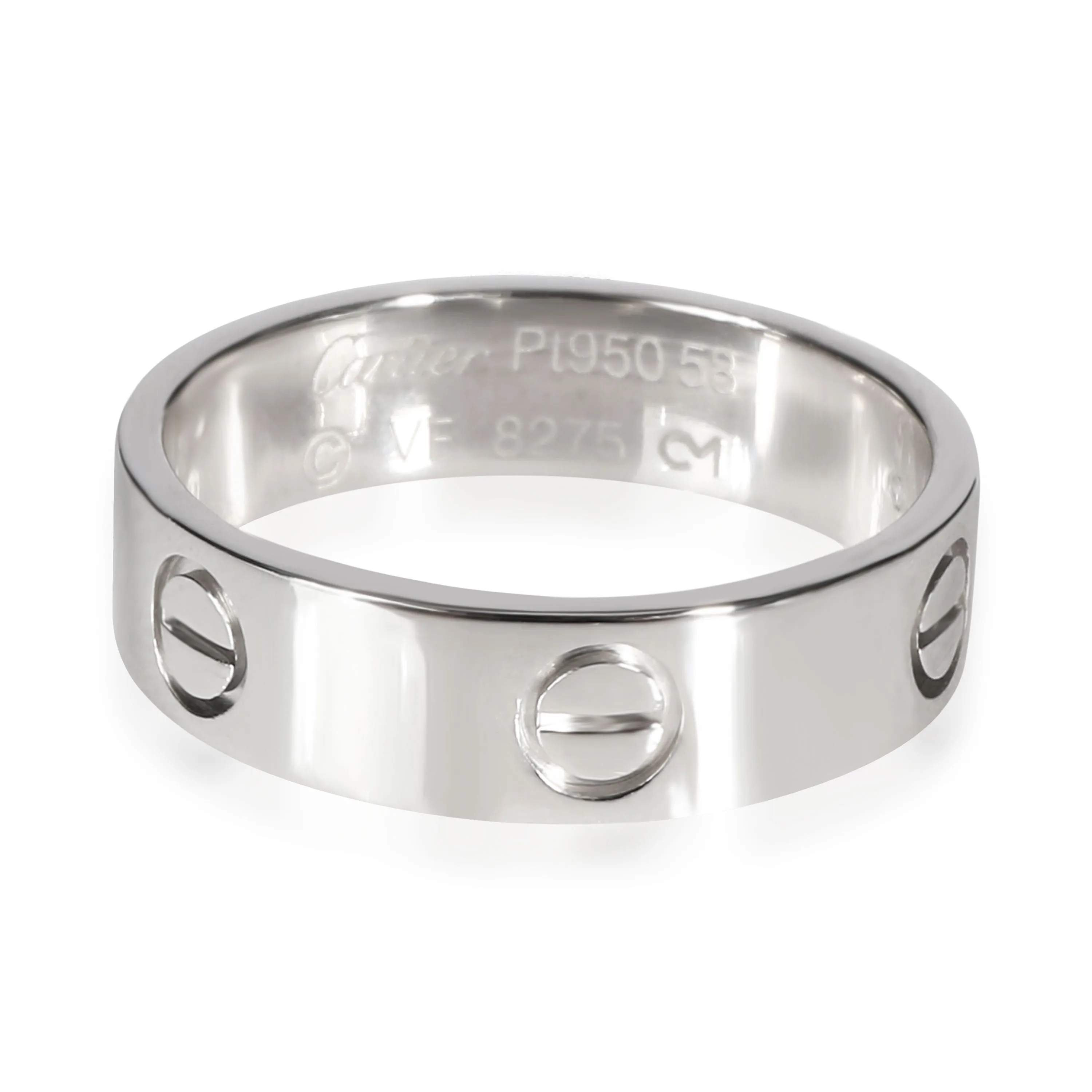 Cartier Jewelry Cartier Love Ring in  Platinum 5.5 mm