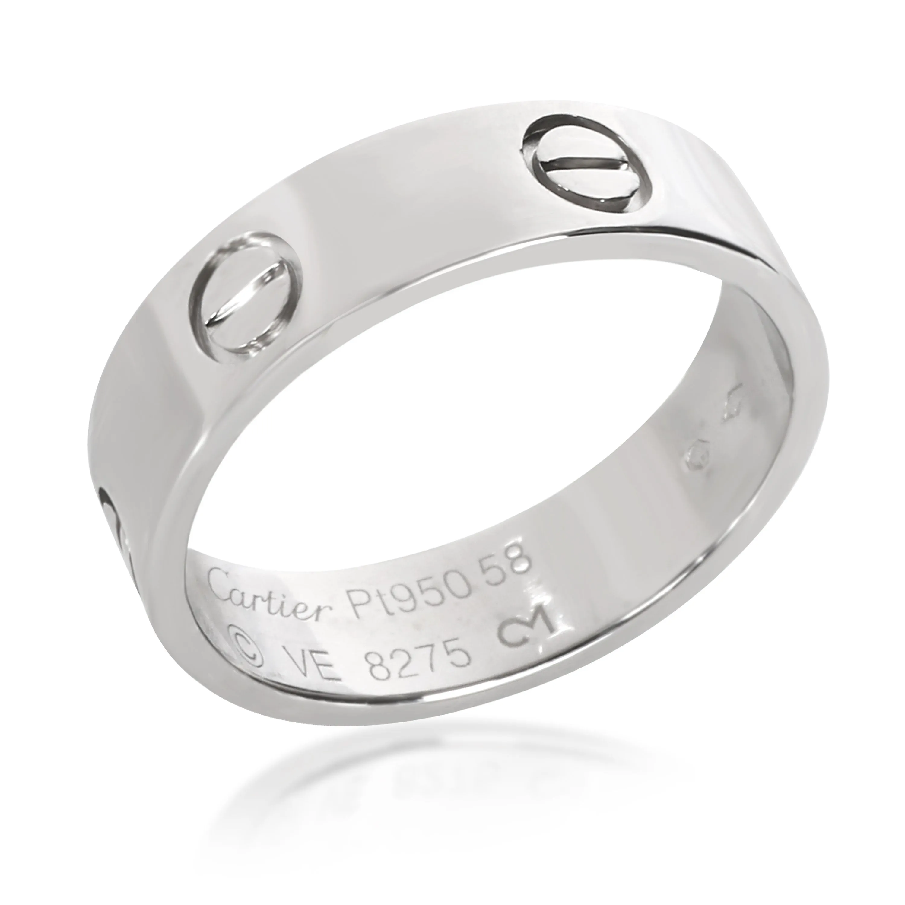 Cartier Jewelry Cartier Love Ring in  Platinum 5.5 mm