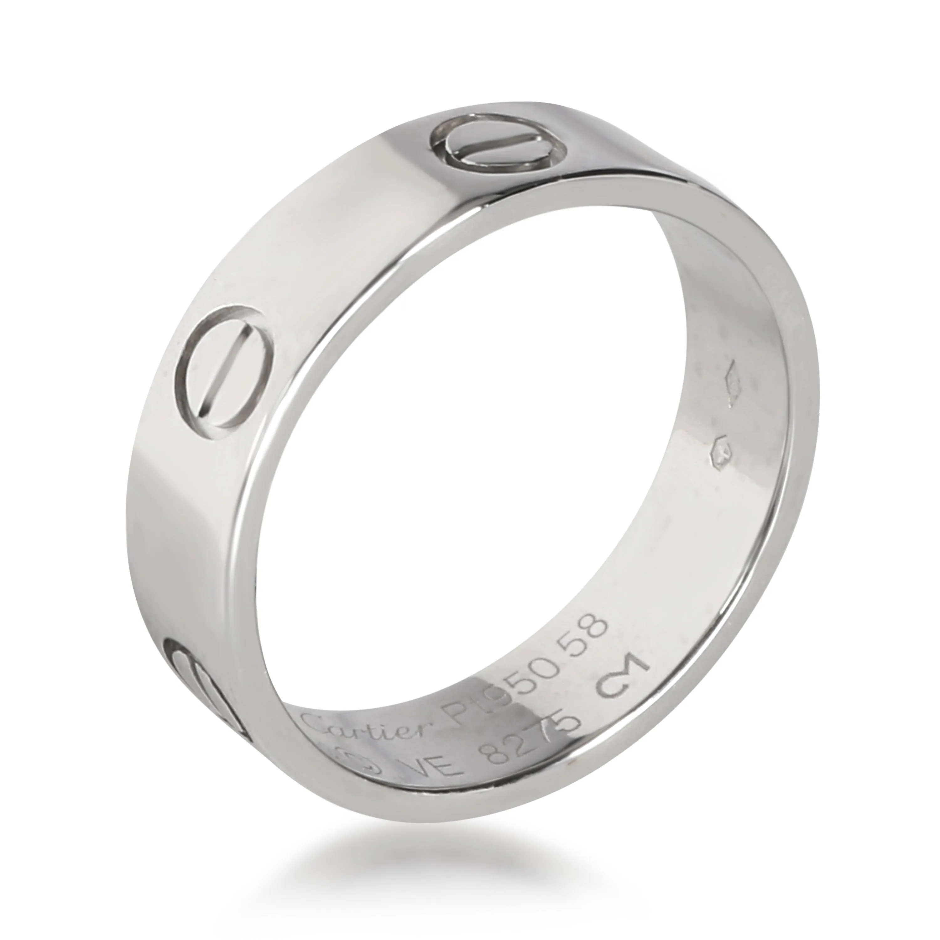 Cartier Jewelry Cartier Love Ring in  Platinum 5.5 mm