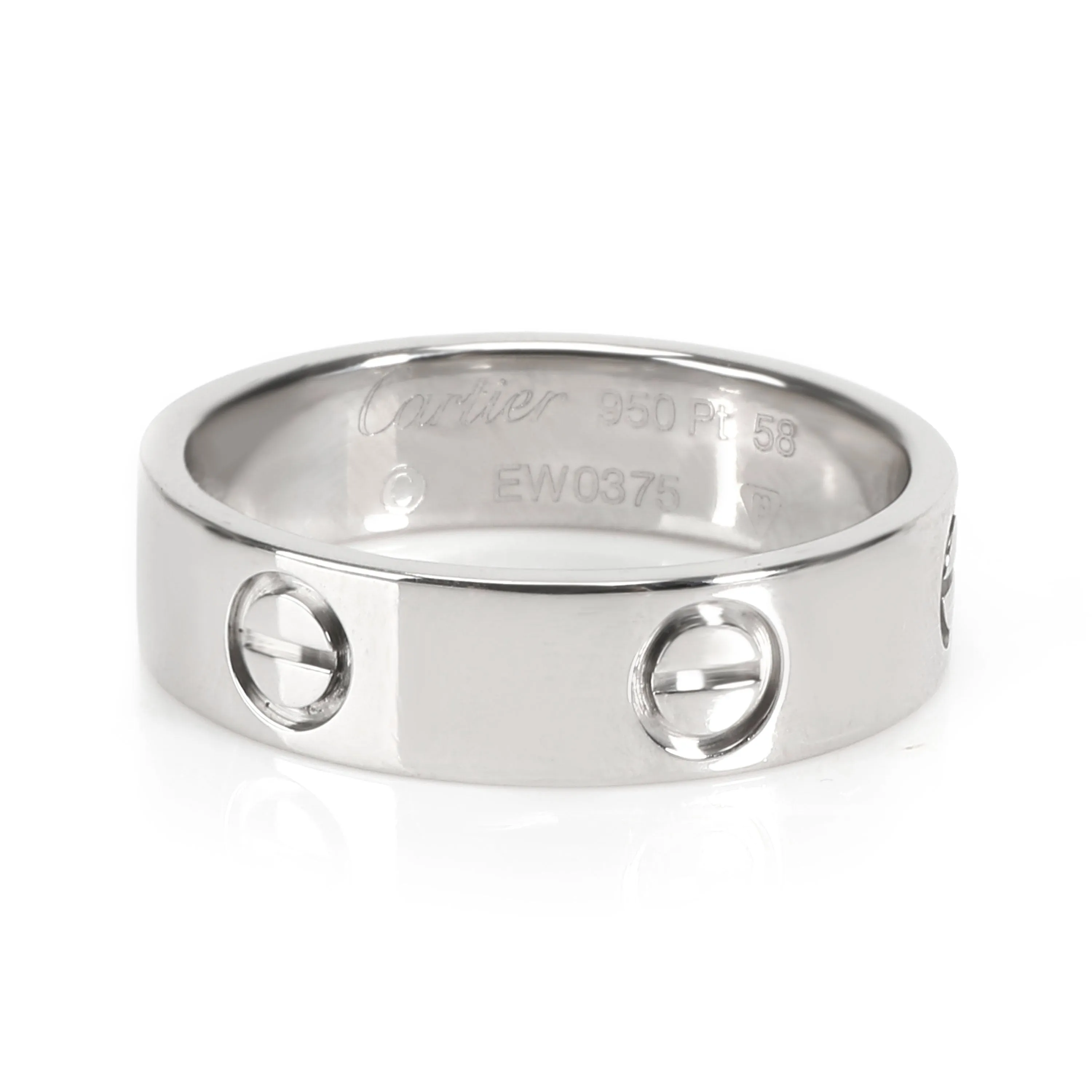 Cartier Jewelry Cartier Love Ring in  Platinum 5.5mm