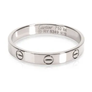 Cartier Jewelry Cartier LOVE Wedding Band in 18K White Gold