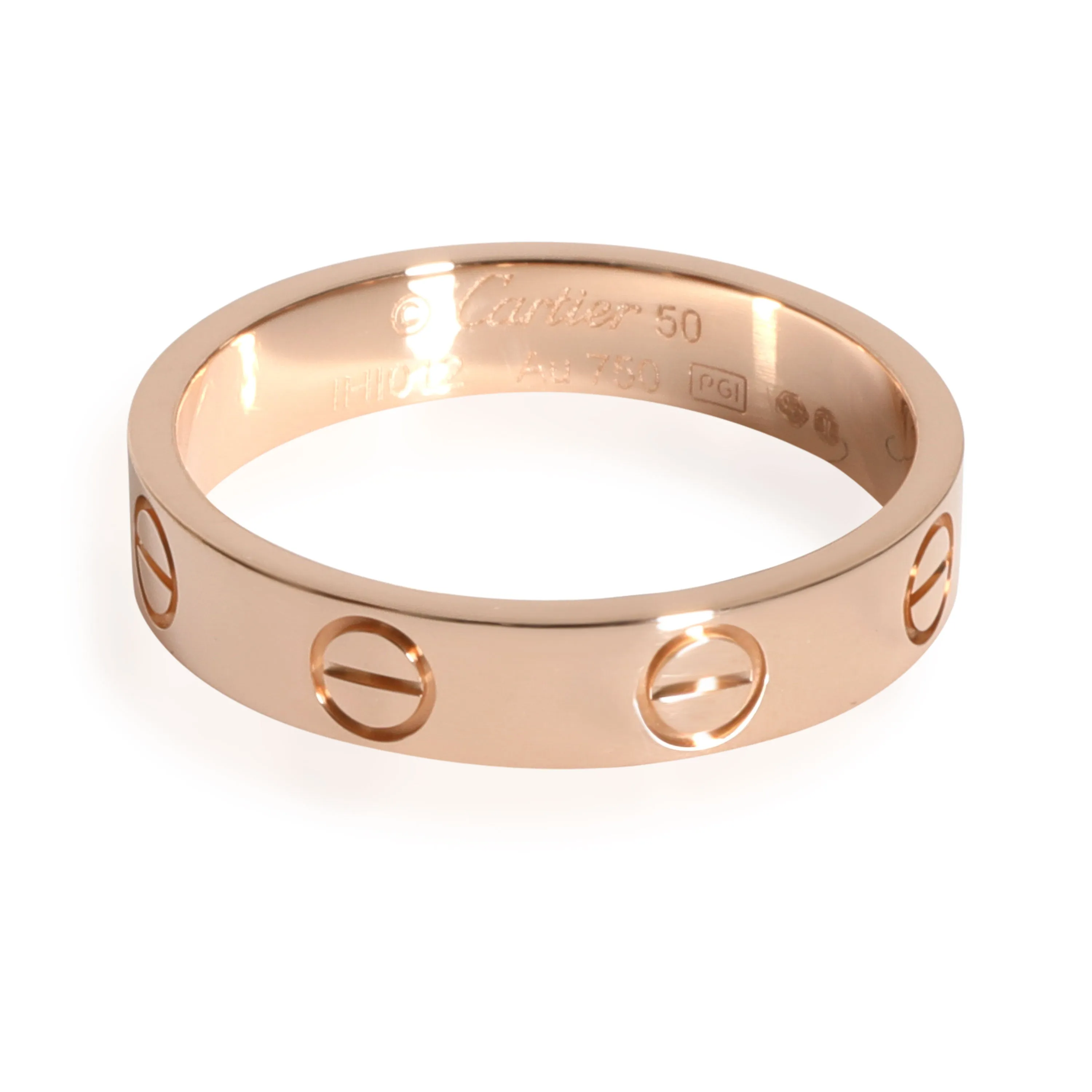 Cartier Jewelry Cartier Love Wedding Band in 18kt Rose Gold