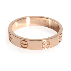 Cartier Jewelry Cartier Love Wedding Band in 18kt Rose Gold