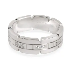 Cartier Jewelry Cartier Tank Francaise Diamond Band in 18K White Gold 0.17 CTW