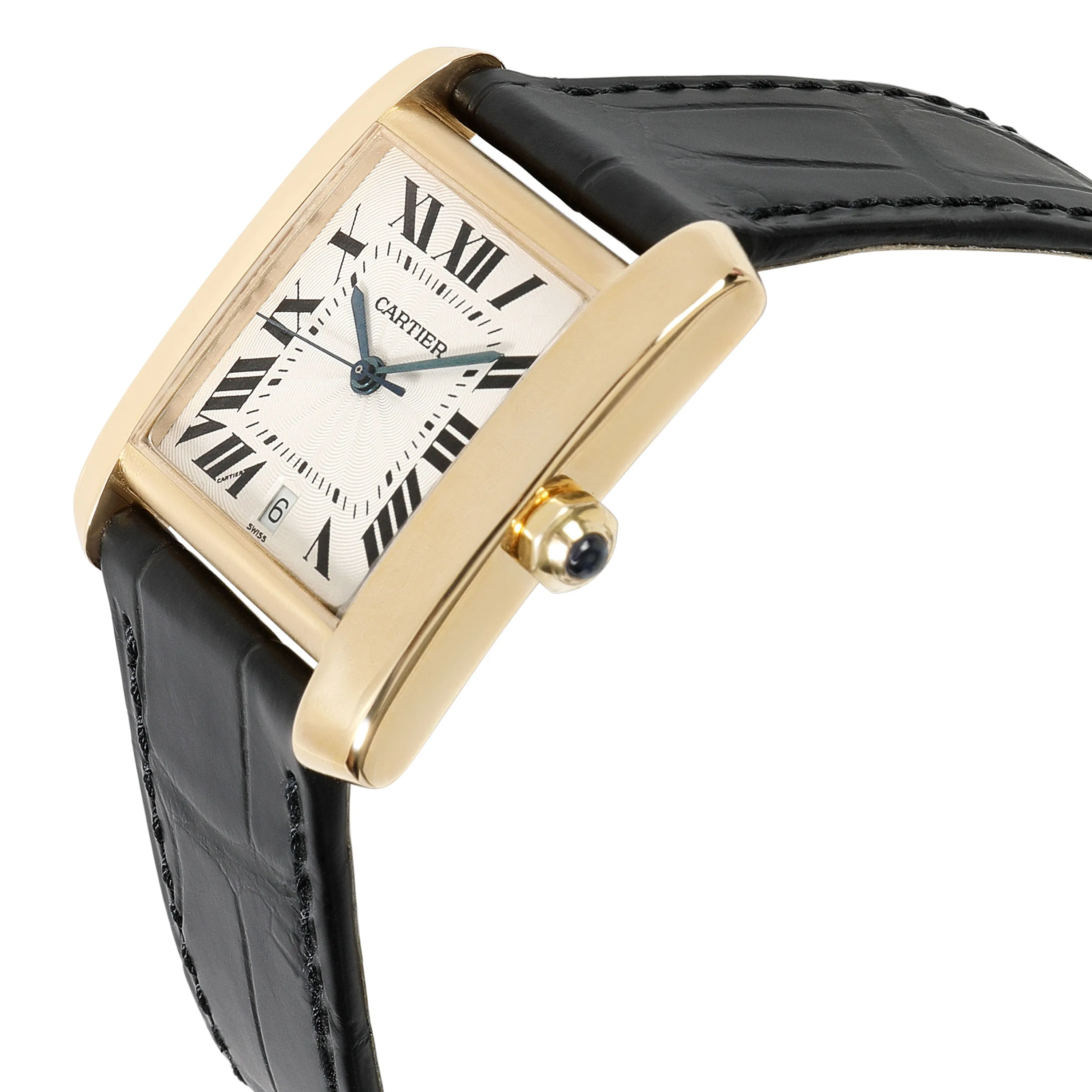 Cartier Jewelry Cartier Tank Francaise W5000156 Unisex Watch in 18kt Yellow Gold