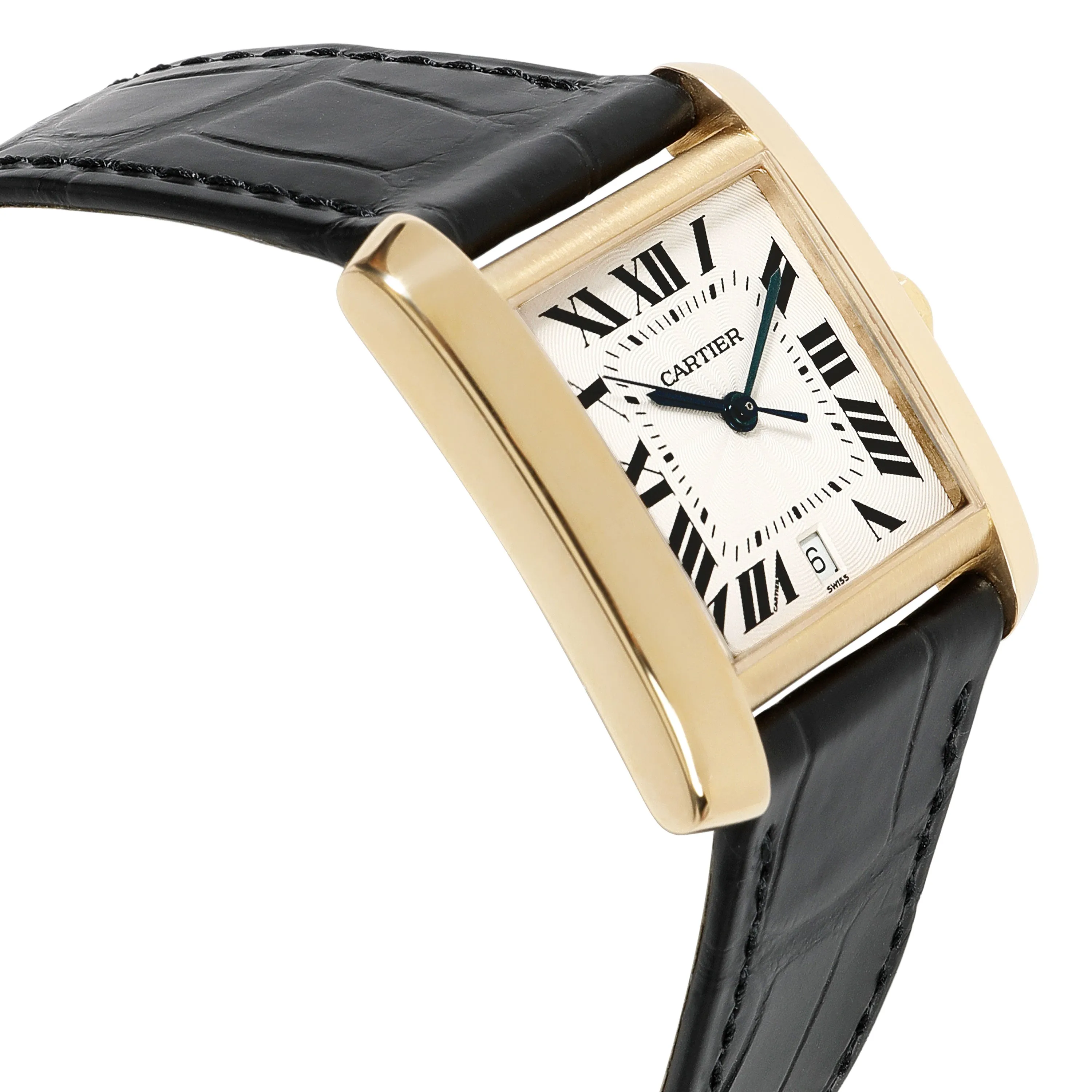 Cartier Jewelry Cartier Tank Francaise W5000156 Unisex Watch in 18kt Yellow Gold