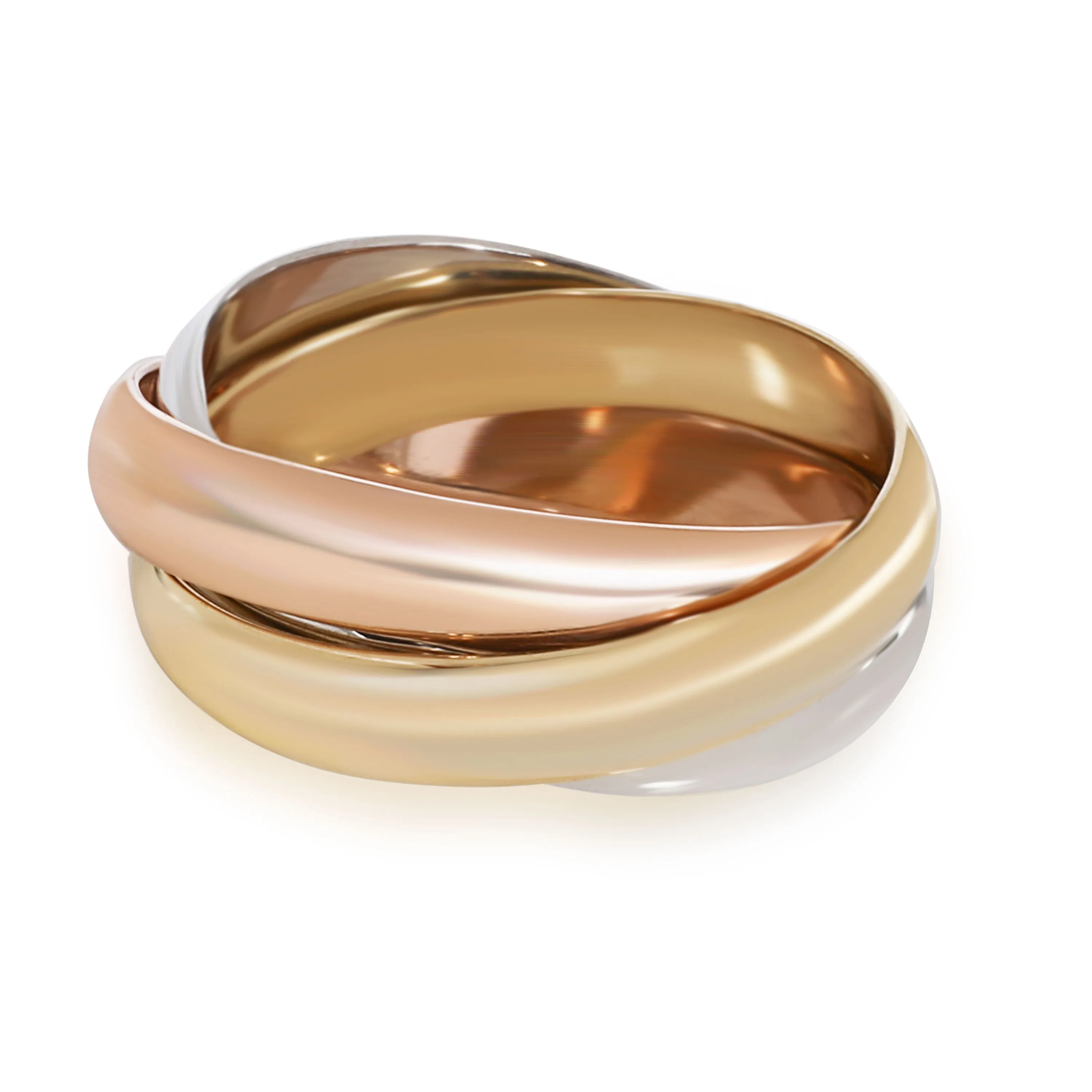 Cartier Jewelry Cartier Trinity Ring in 18K 3 Tone Gold