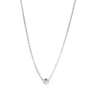 Cartier Jewelry Damour Diamond Necklace (White Gold)