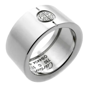 Cartier Love Diamond White Gold Ring Size 5 3/4 Cartier Jewelry
