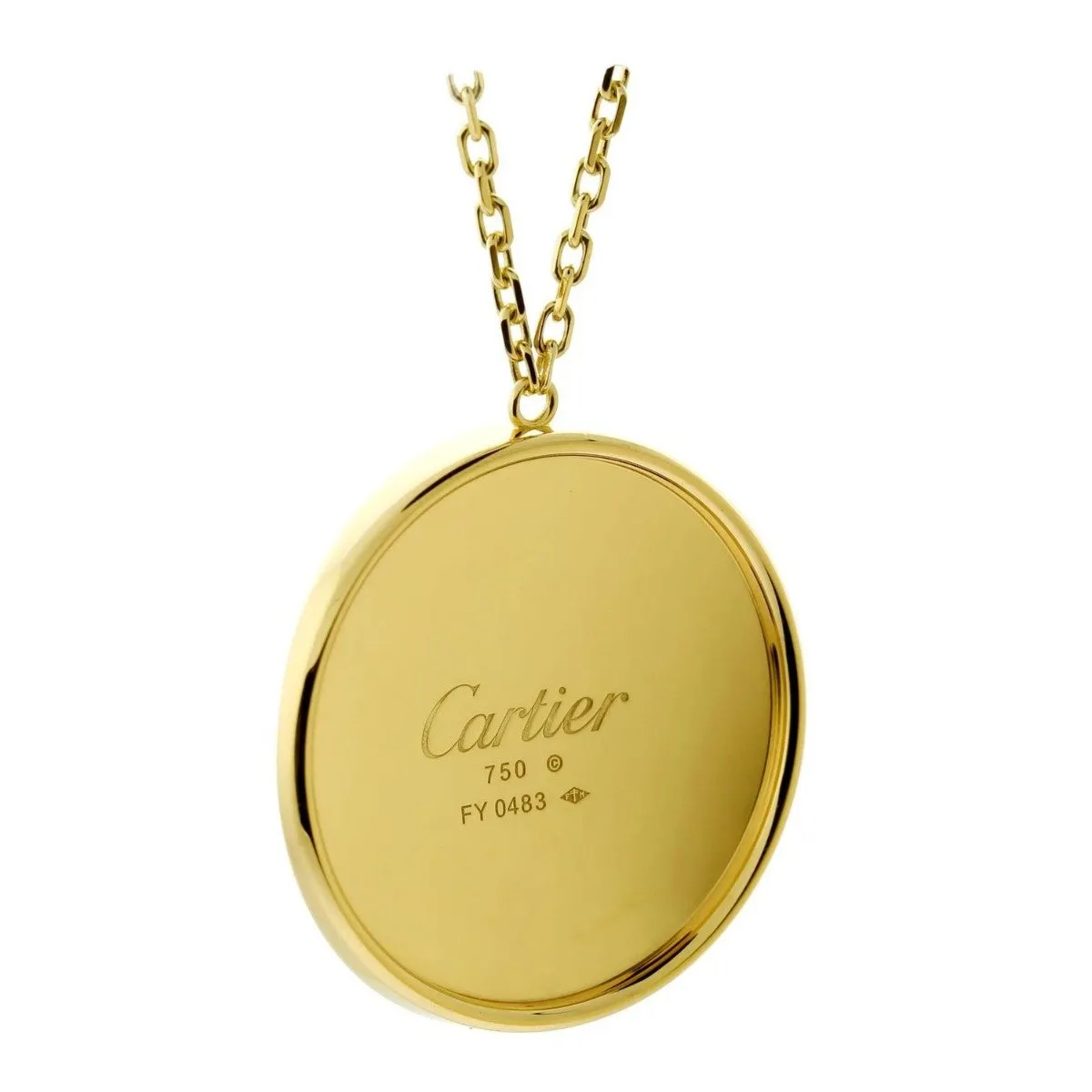 Cartier Love Jumbo Gold Necklace Cartier Jewelry