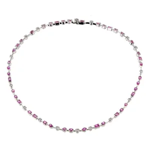 Cartier Meli Melo Diamond Pink Sapphire Necklace Cartier Jewelry