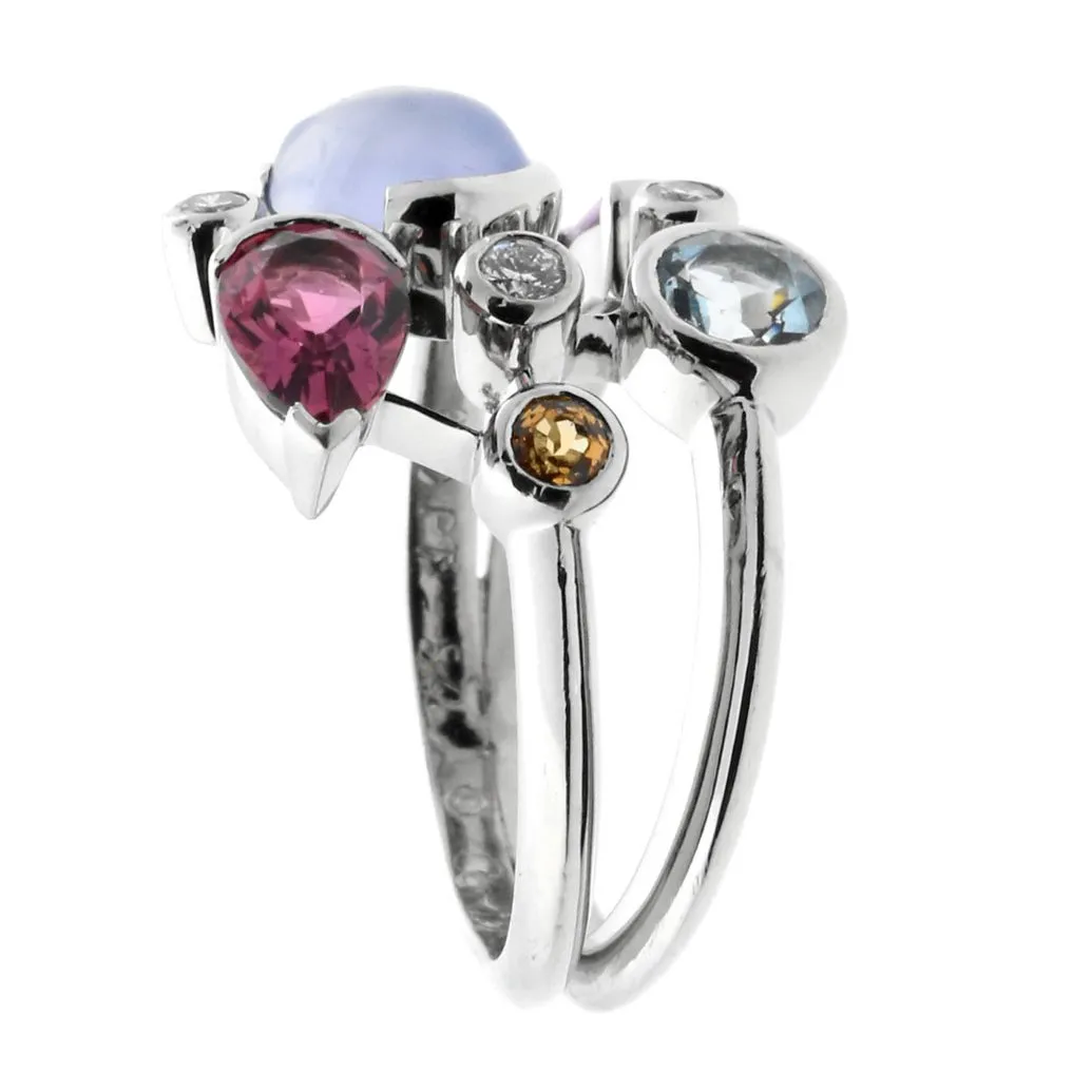 Cartier Meli Melo Platinum Diamond Ring Cartier Jewelry