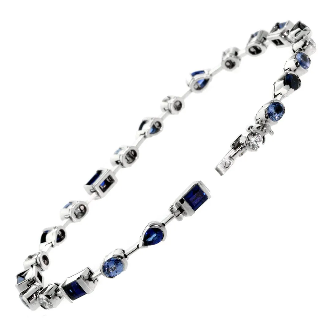 Cartier Meli Melo Sapphire Diamond Bracelet Cartier Jewelry