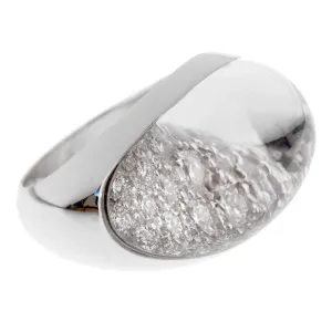Cartier Myst Diamond Rock Crystal White Gold Ring Cartier Jewelry